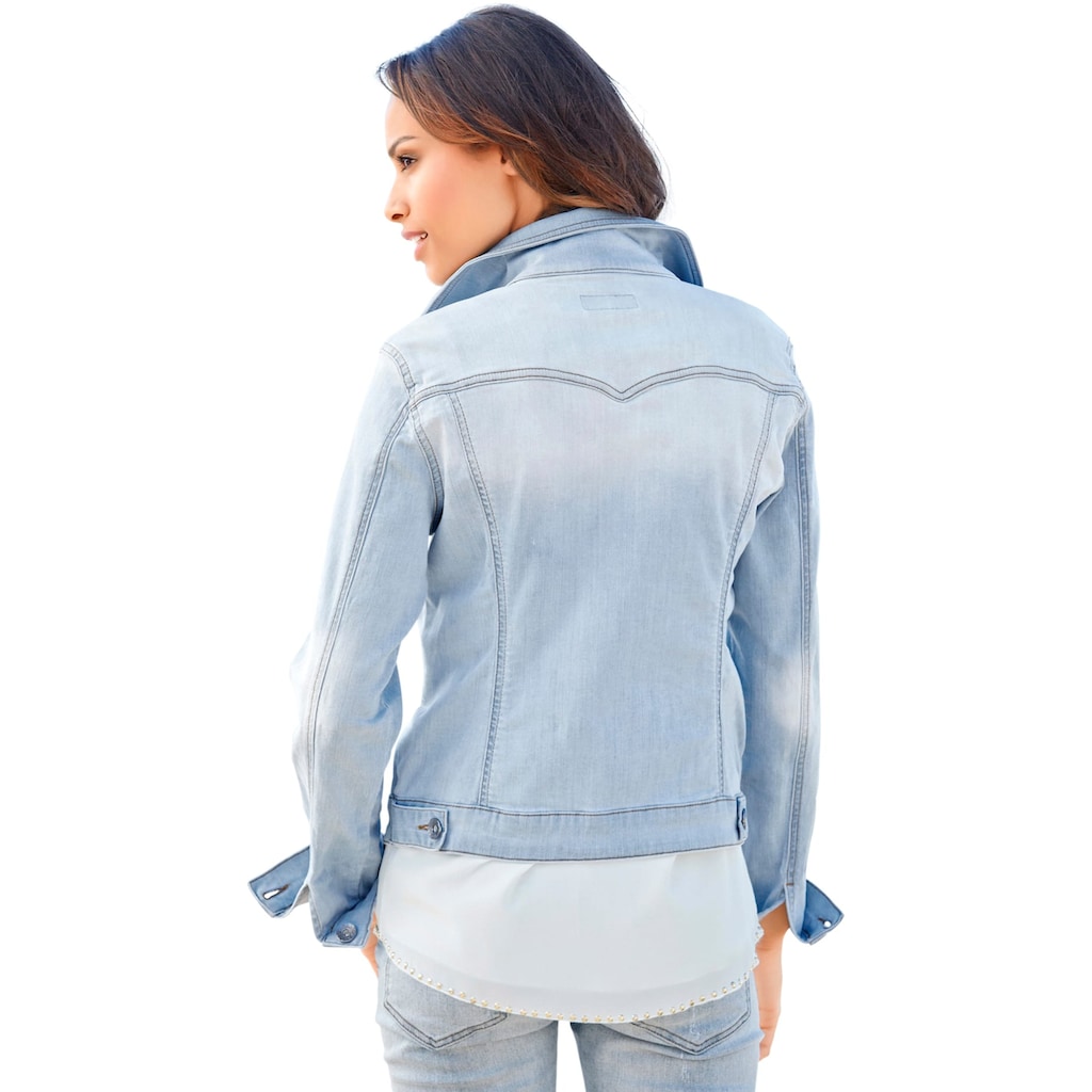 heine Jeansjacke, ohne Kapuze