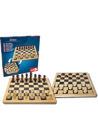 Spiel »Deluxe Holz - Schach & Dame«