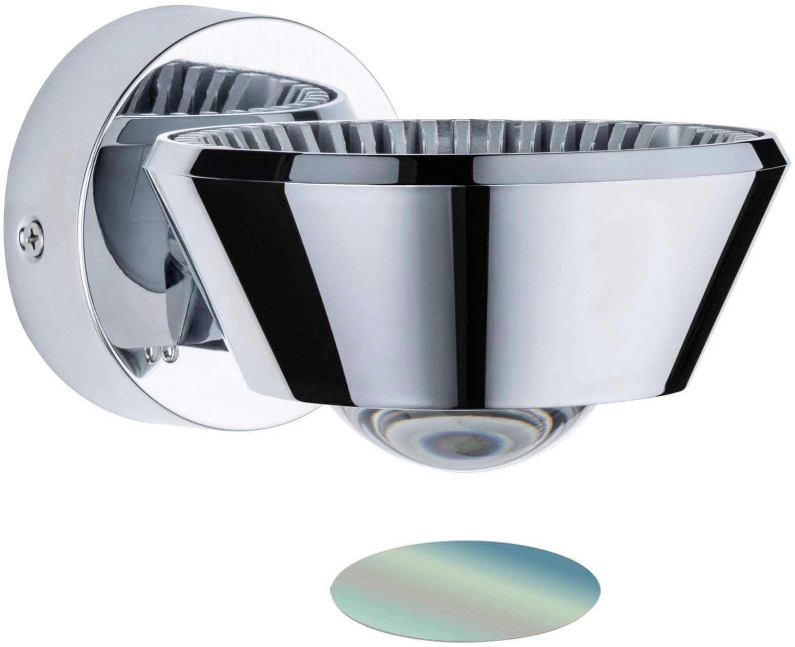 Paulmann LED Wandleuchte »Sabik«, 1 flammig, Leuchtmittel LED-Modul | LED fest integriert, Sabik IP44 9 / 1x4W, LED-Modul