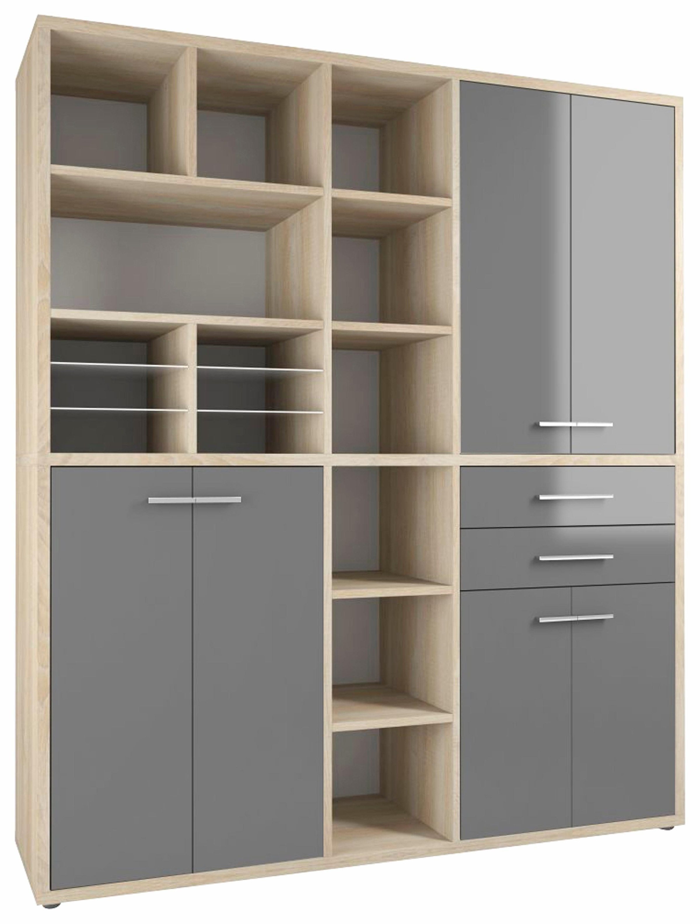 Maja Möbel Highboard »Set+ 1691«, mit 15 Fächern auf Raten