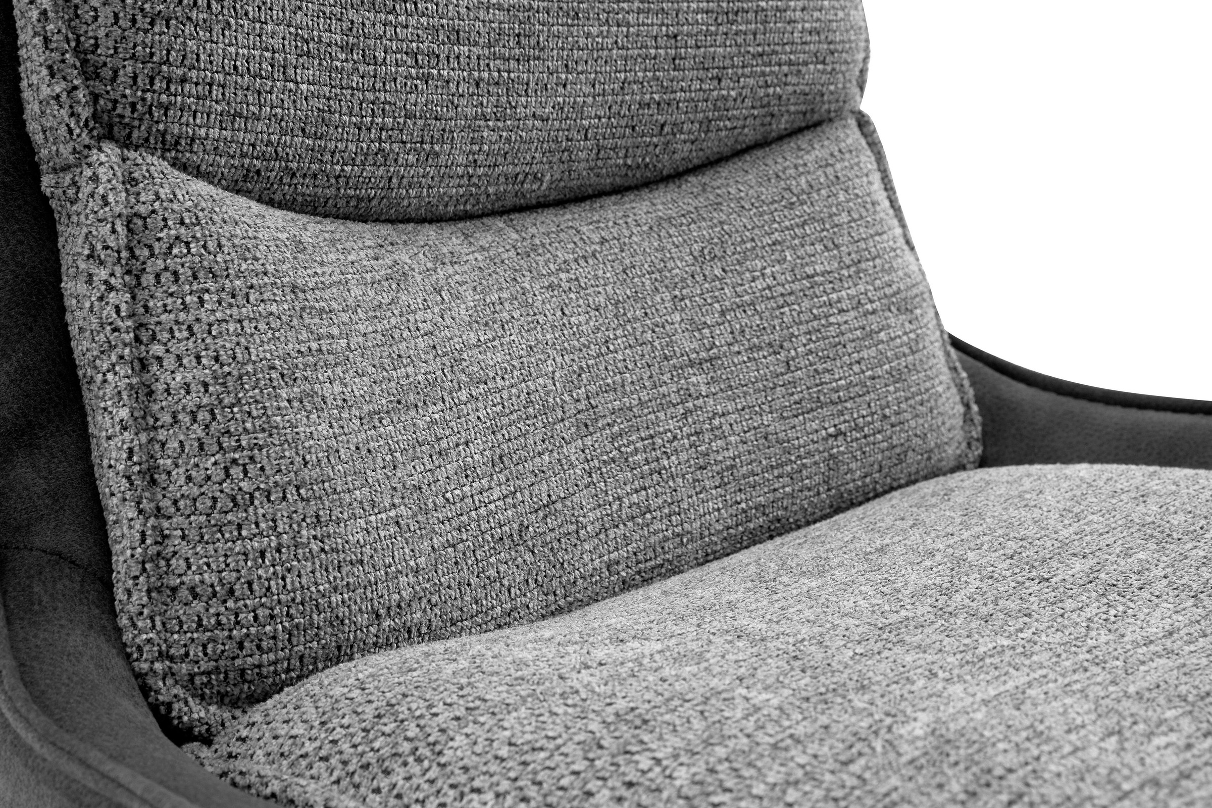 MCA furniture 4-Fußstuhl »Kitami«, (Set), 2 St., Esszimmerstuhl drehbar 360° mit Nivellierung, Stoffbezug, bis 120 kg