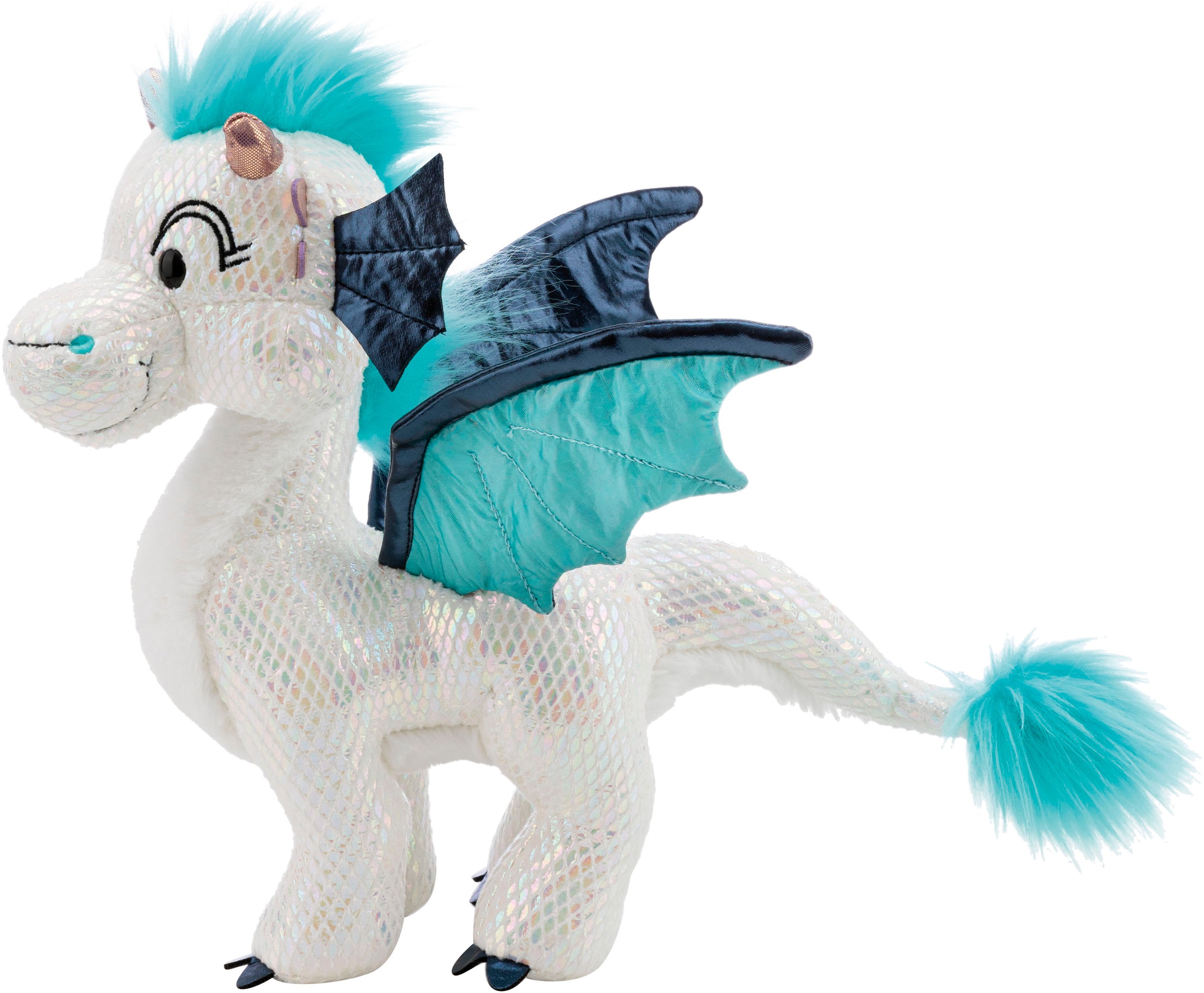 Nici Kuscheltier »Winter, Drache Zafura, 35 cm stehend« enthält recyceltes Material