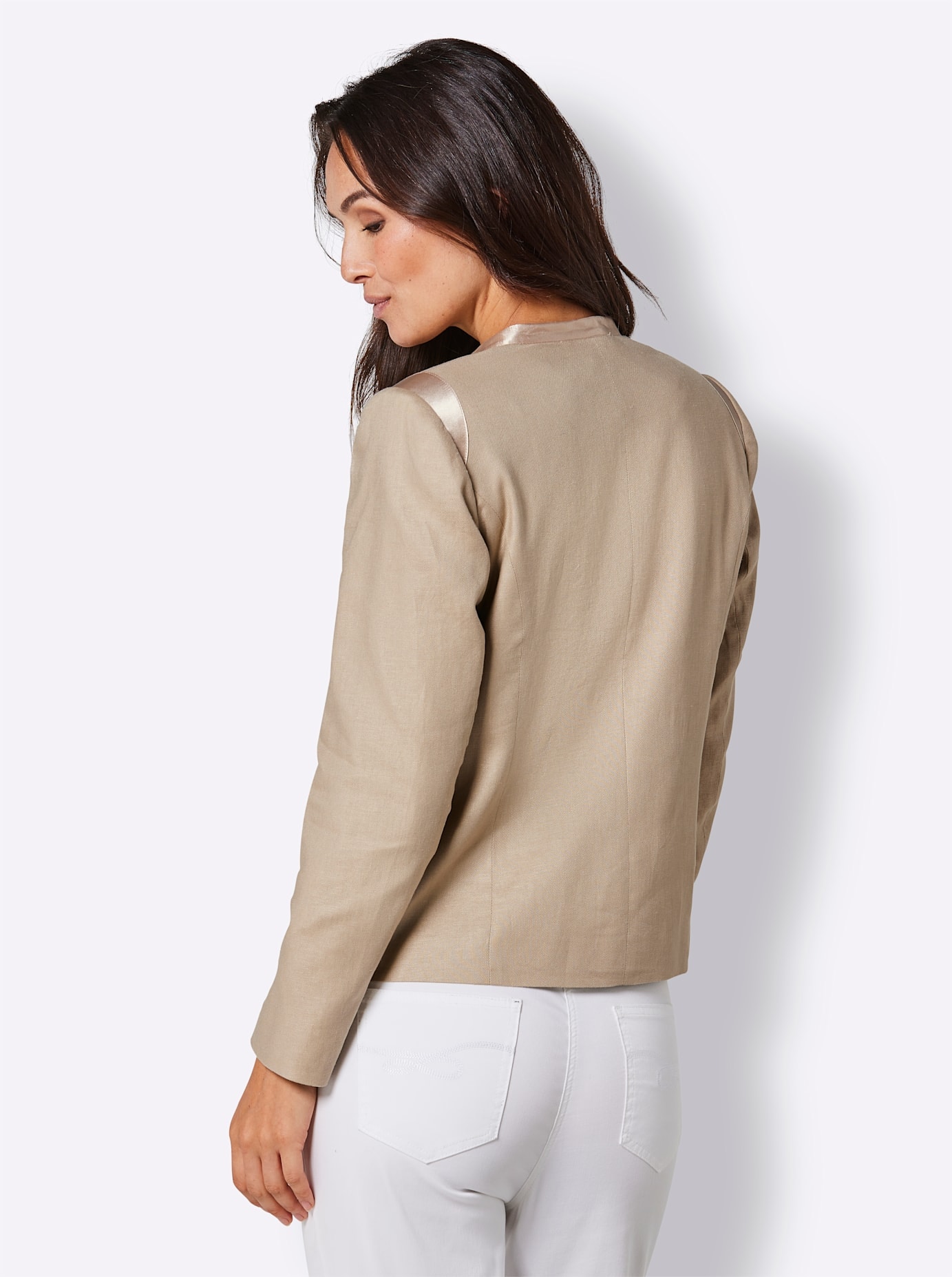 CREATION L PREMIUM Jackenblazer »Leinen-Viskose-Blazer«