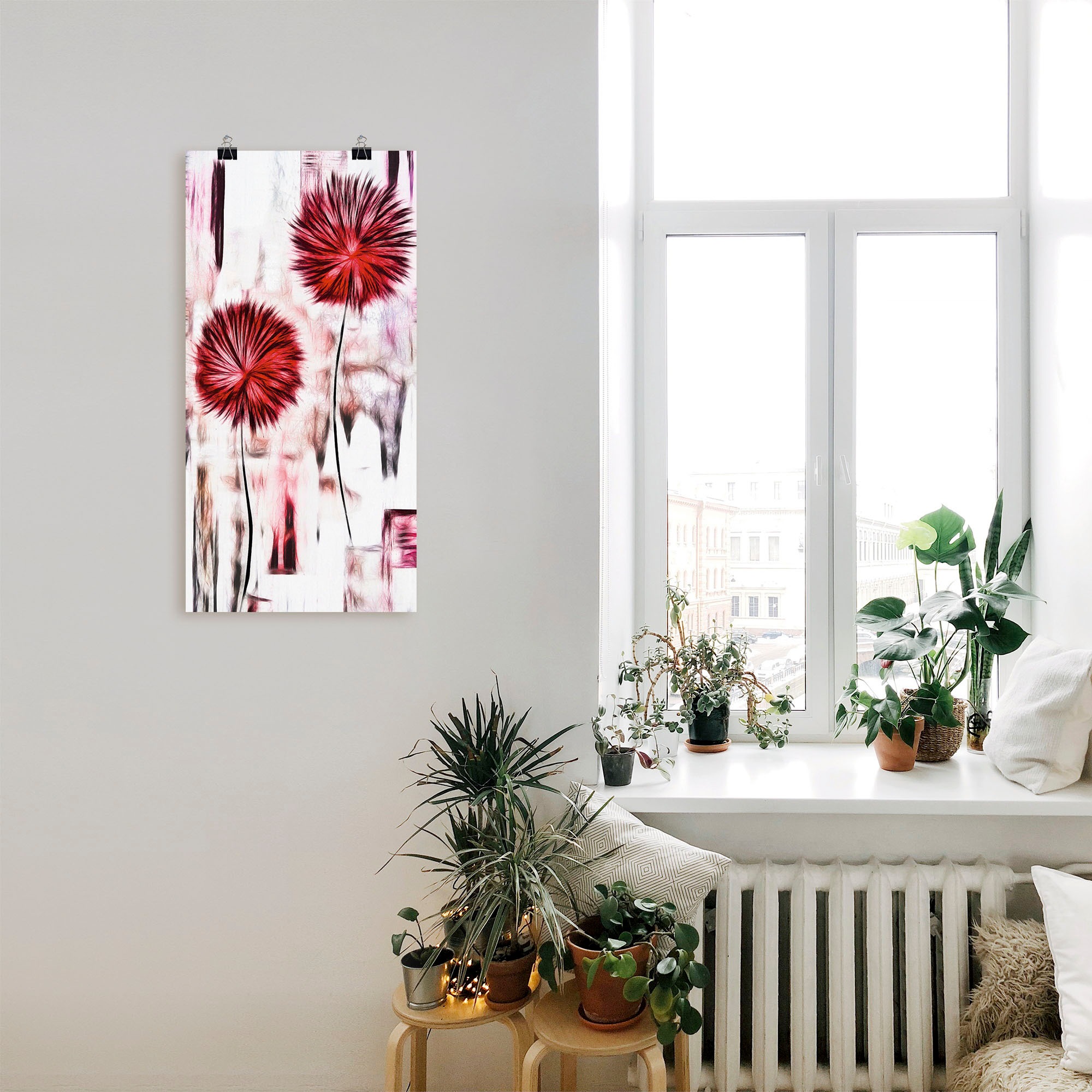 Artland Wandbild »Blumen« Blumen 1 Stk. tlg. als Leinwandbild, Poster in verschied. Größen