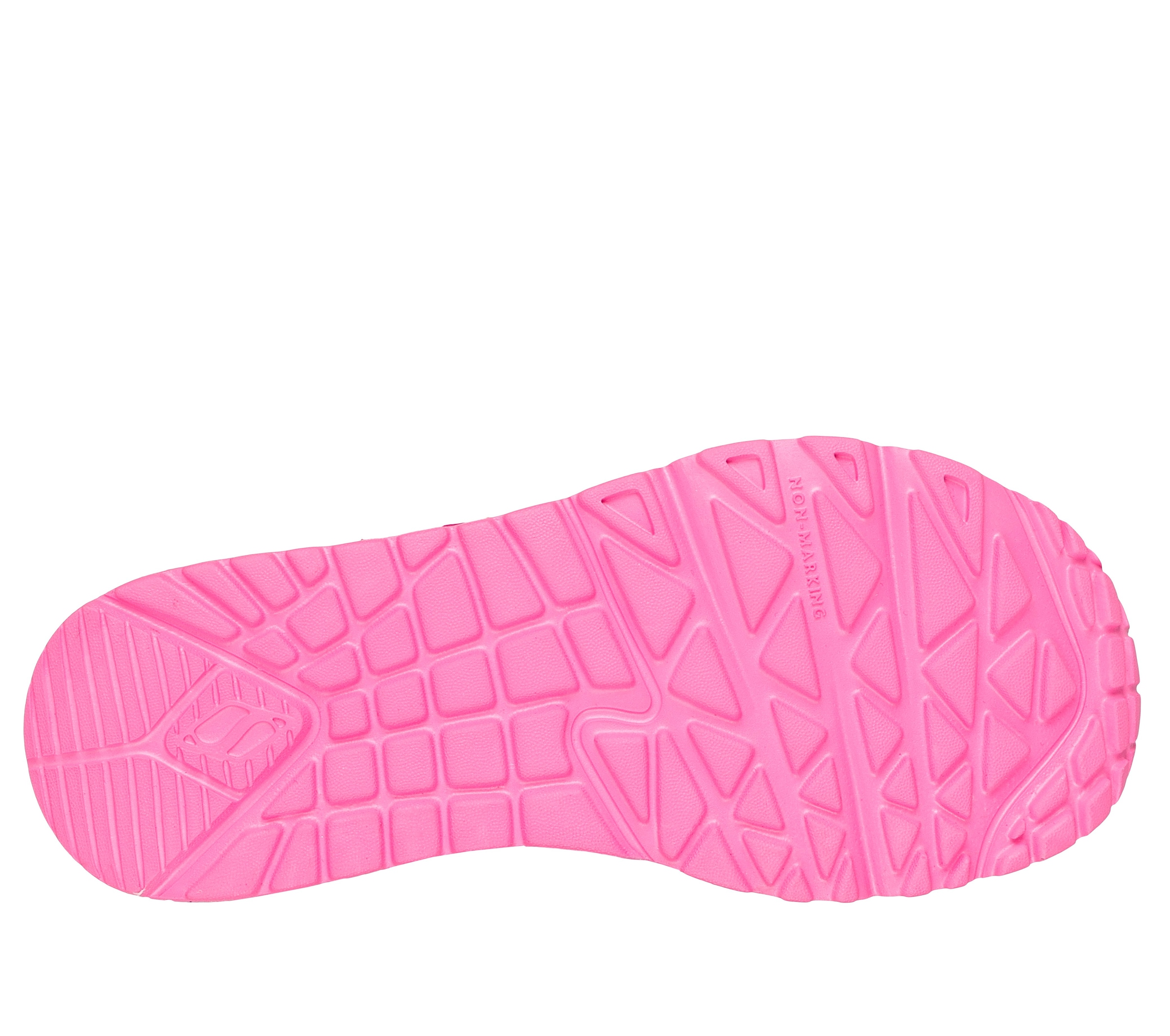 Skechers Sandale »UNO LITE SANDAL-SUNNY LOVE«  Sommerschuh, Klettschuh mit Plateau, Größenschablone zum Download