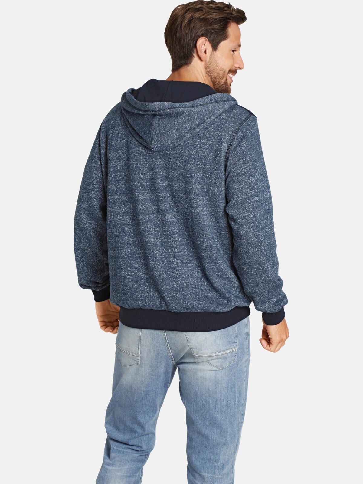 Jan Vanderstorm Kapuzensweatjacke »Sweatjacke ROBART«