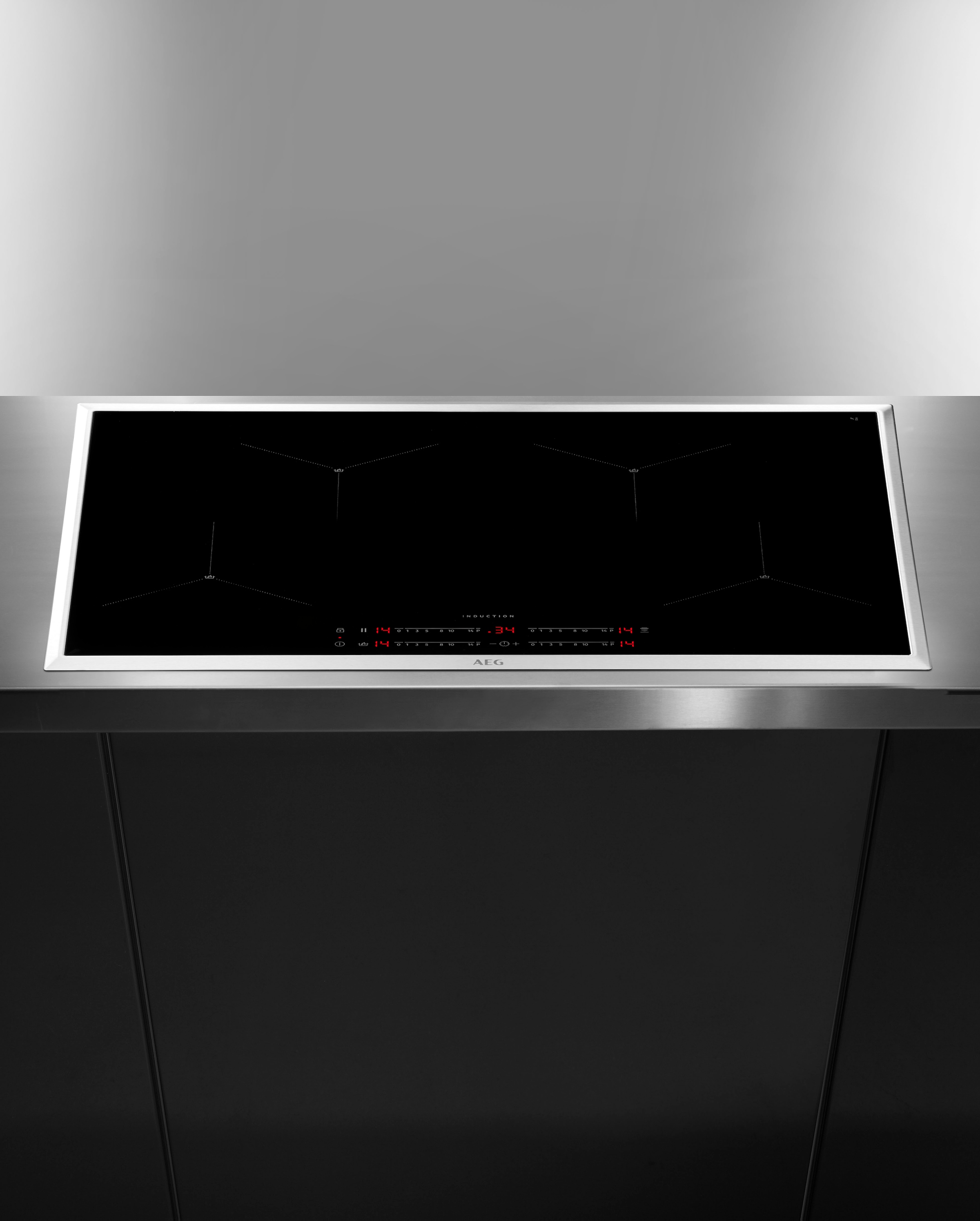 AEG Induktions-Kochfeld »IAE84411XB«, SenseBoil - Überkochschutz