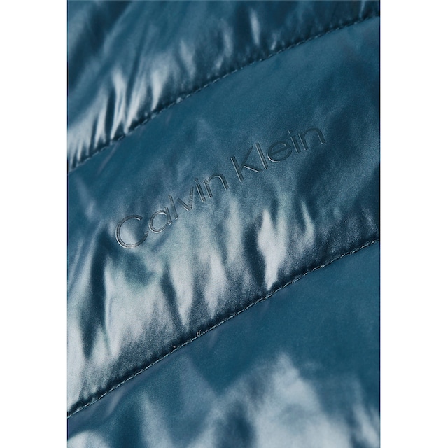 Calvin Calvin Klein »ESSENTIAL RECYCLED COAT«, Steppmantel PADDED ♕ dezentem Klein Branding bei mit