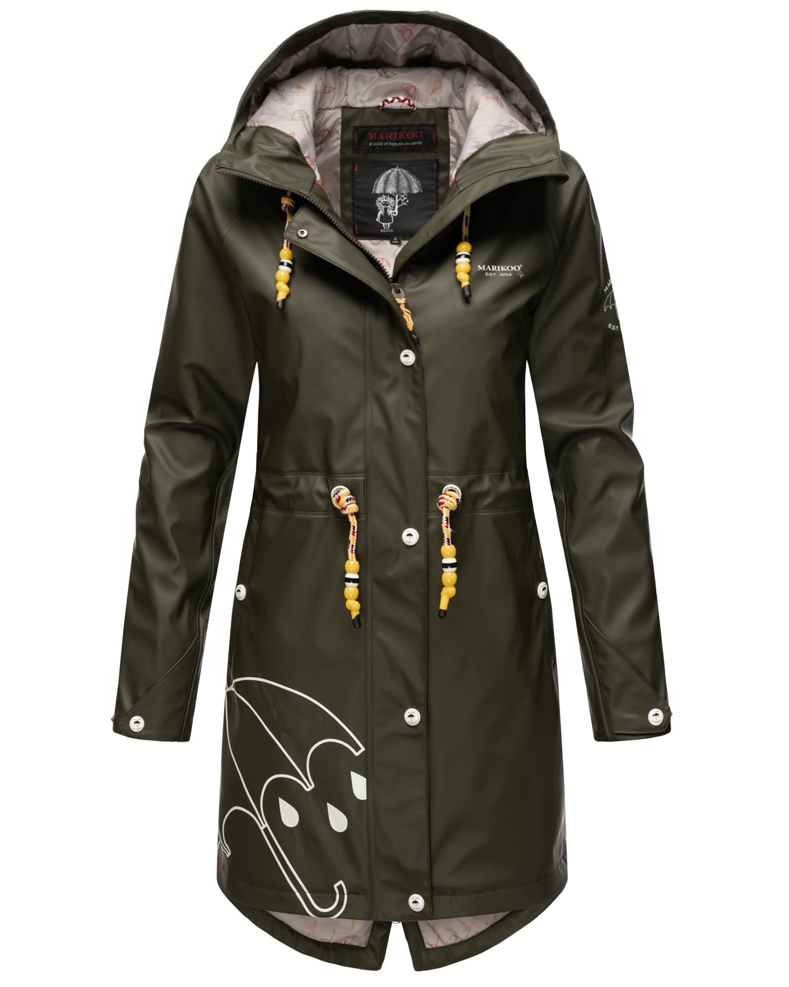 Marikoo Outdoorjacke »Marikoo Dancing Umbrella Damen Jacke B924«