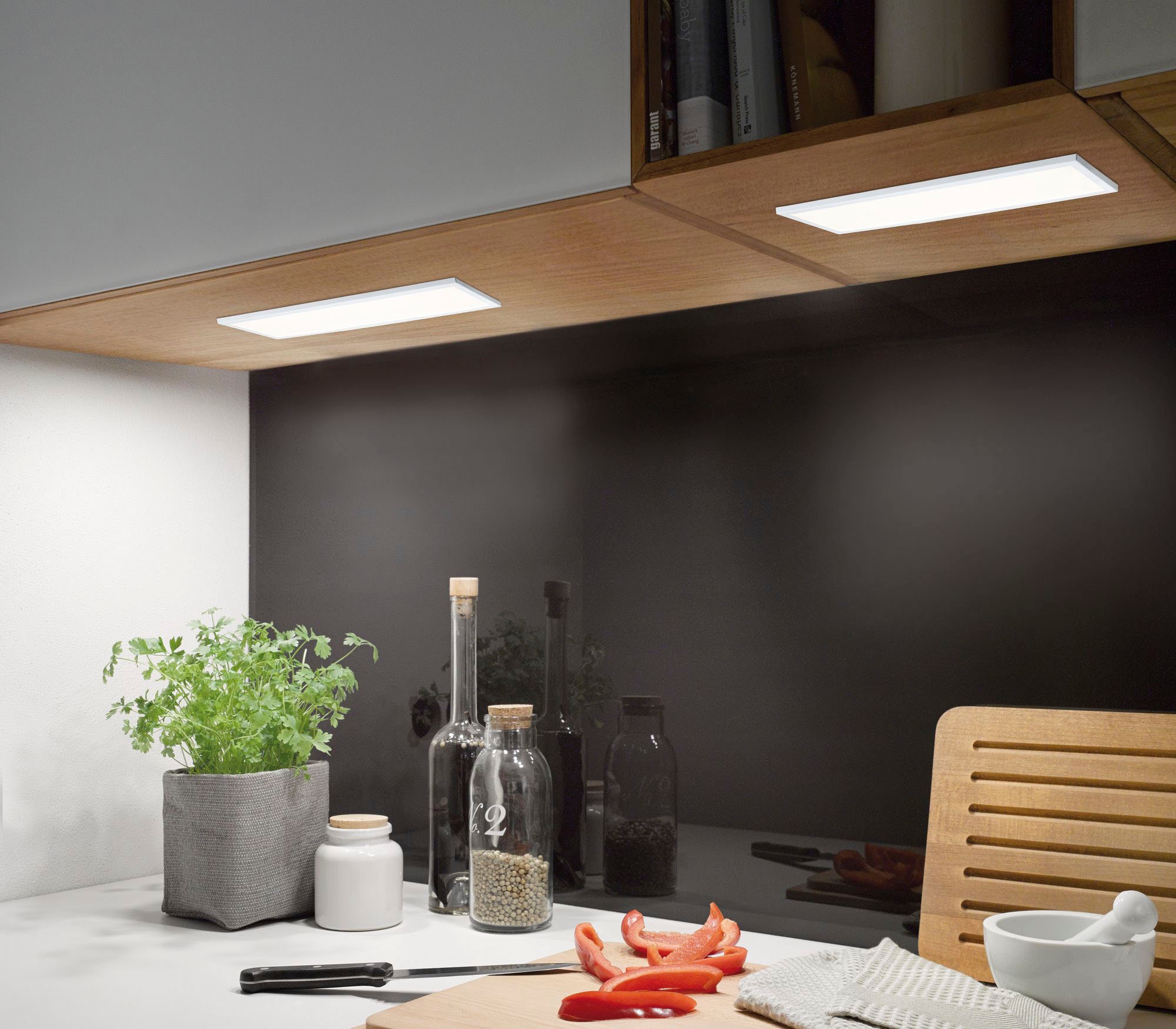 Paulmann Unterschrankleuchte »Unterschrank-Panel LED Ace 7,5W Weiß 10x30cm Basisset«, 1 flammig, Unterschrank-Panel LED Ace 7,5W Weiß 10x30cm Basisset