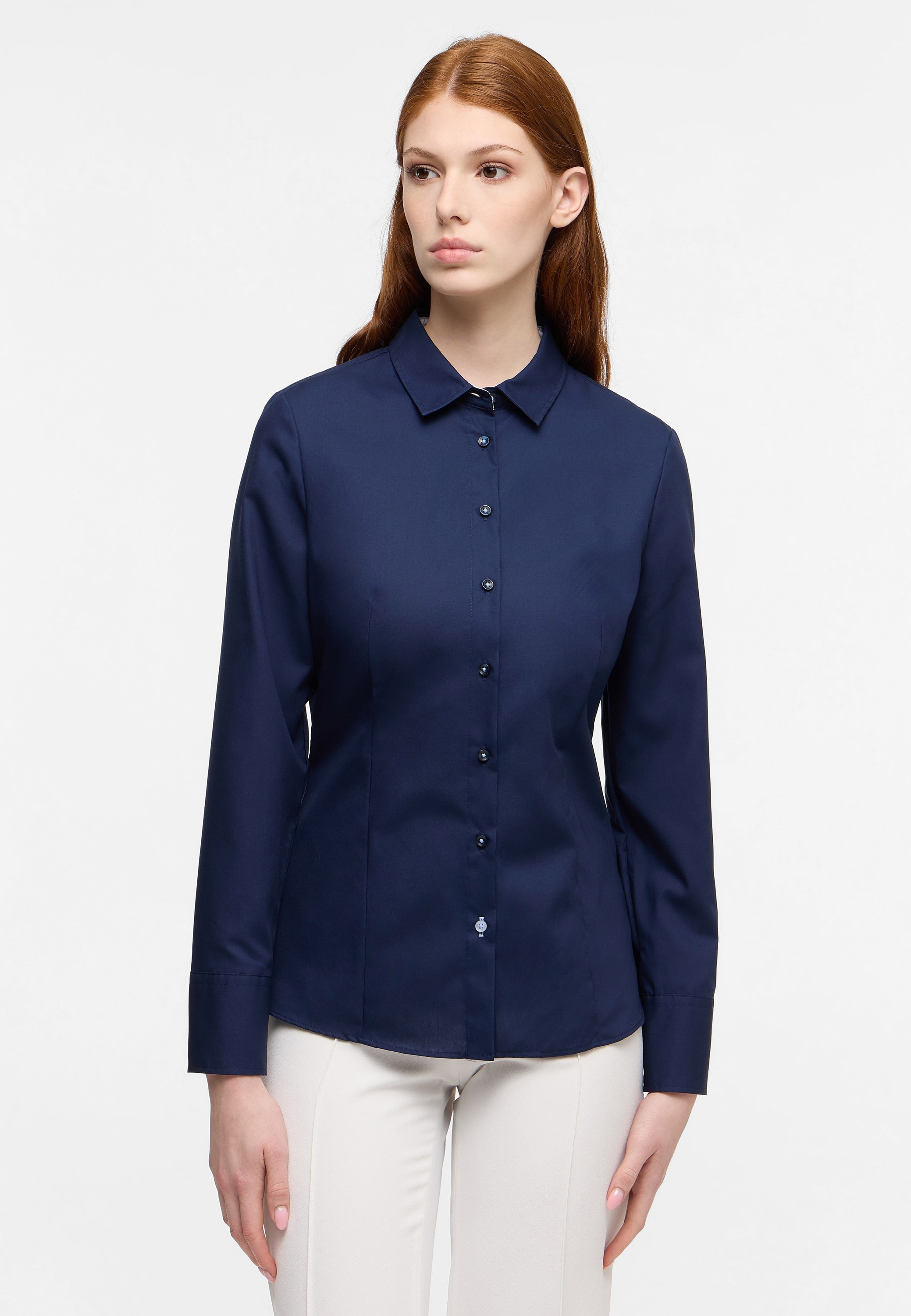 Eterna Hemdbluse »FITTED« NON IRON (bügelfrei)