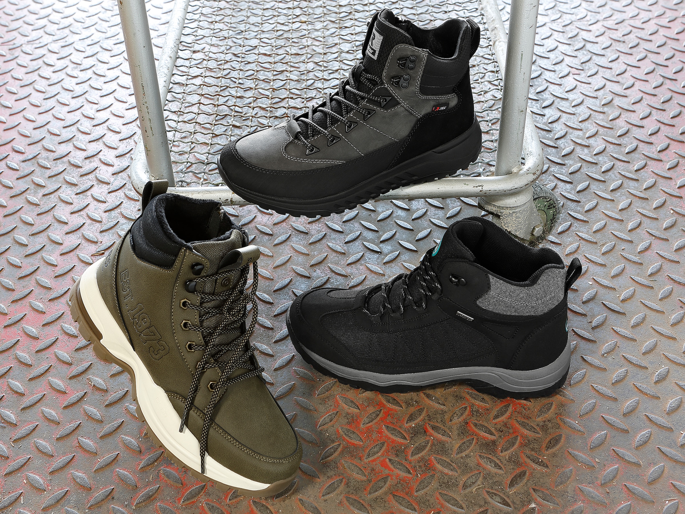 Dockers by Gerli Winterboots, Schnürboots mit Warmfutter