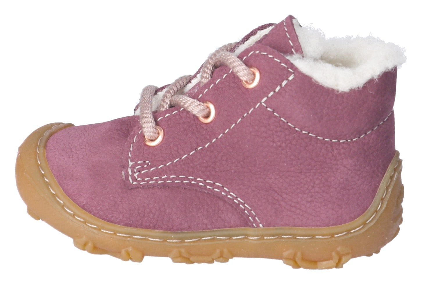 PEPINO by RICOSTA Lauflernschuh »Colin WMS: weit«, Babyschuh, Winterstiefel mit Warmfutter, Größenschablone zum Download