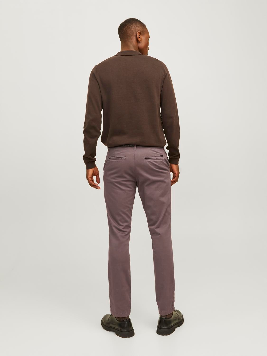 Jack & Jones Chinos »JPSTMARCO mit Stretchkomfort und schmalem Bein«, mit Reißverschluss