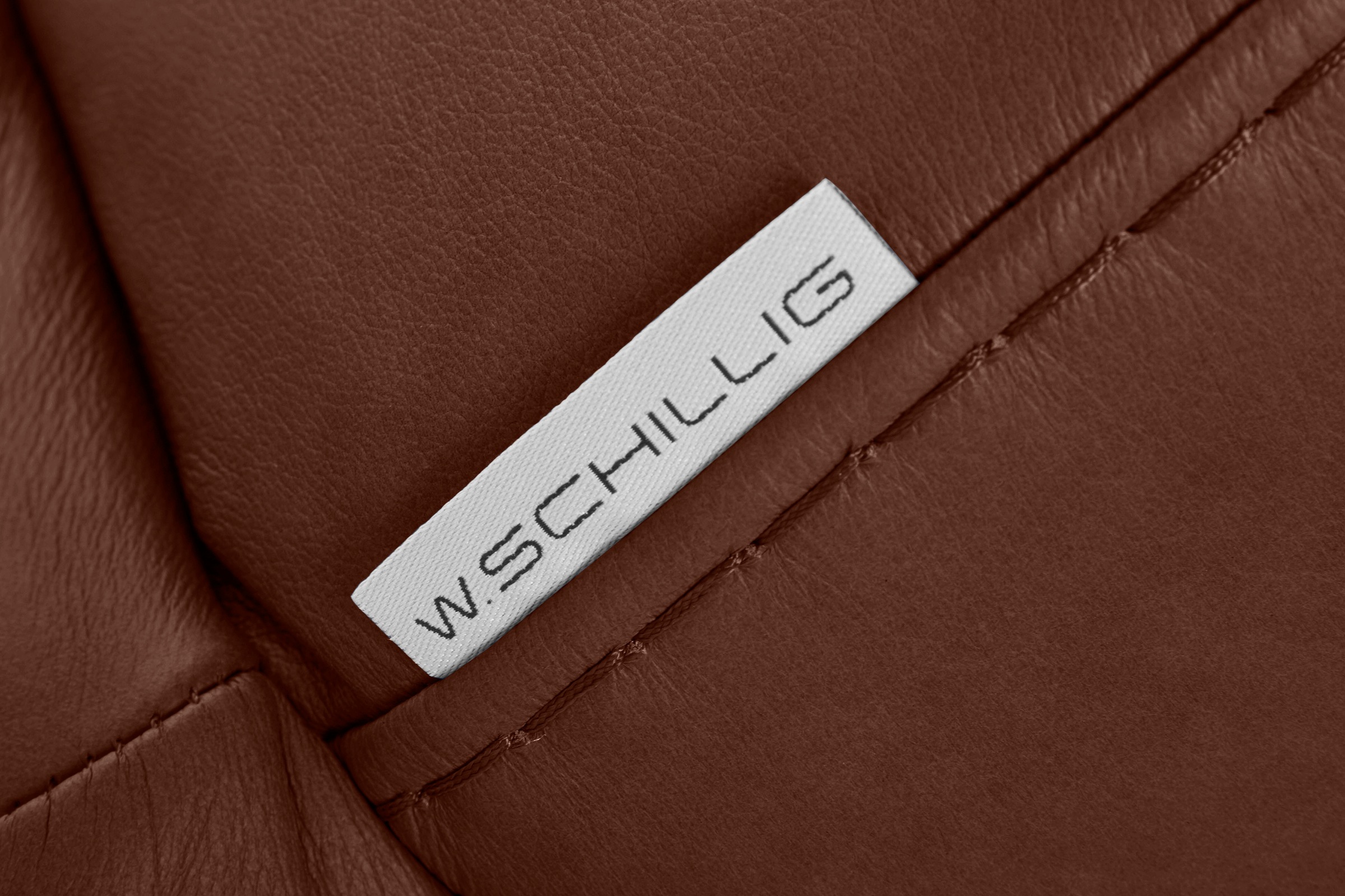 W.SCHILLIG 2,5-Sitzer »montanaa«, mit Metallfüßen in Silber matt, Breite 232 cm