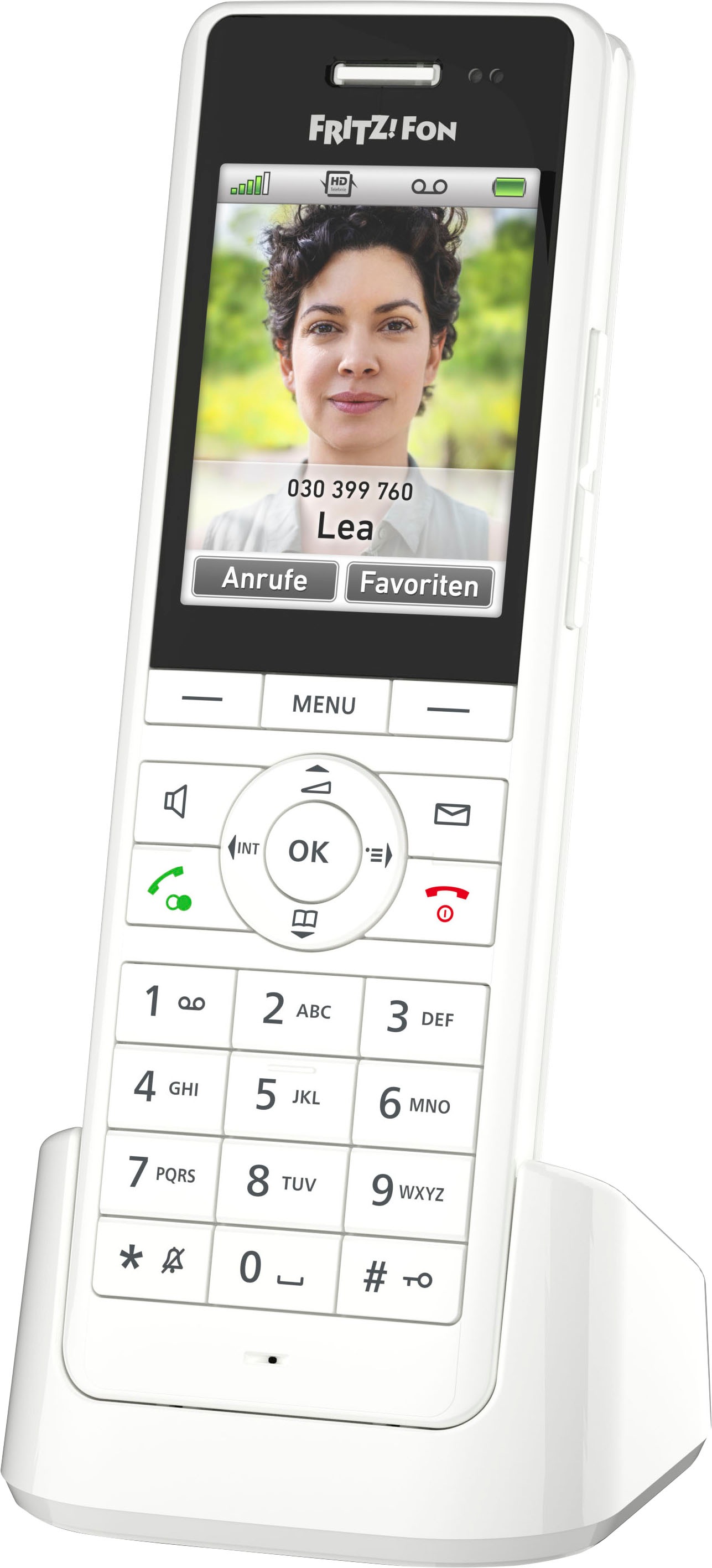 AVM DECT-Telefon »FRITZ!Fon X6«, (Mobilteile: 1)