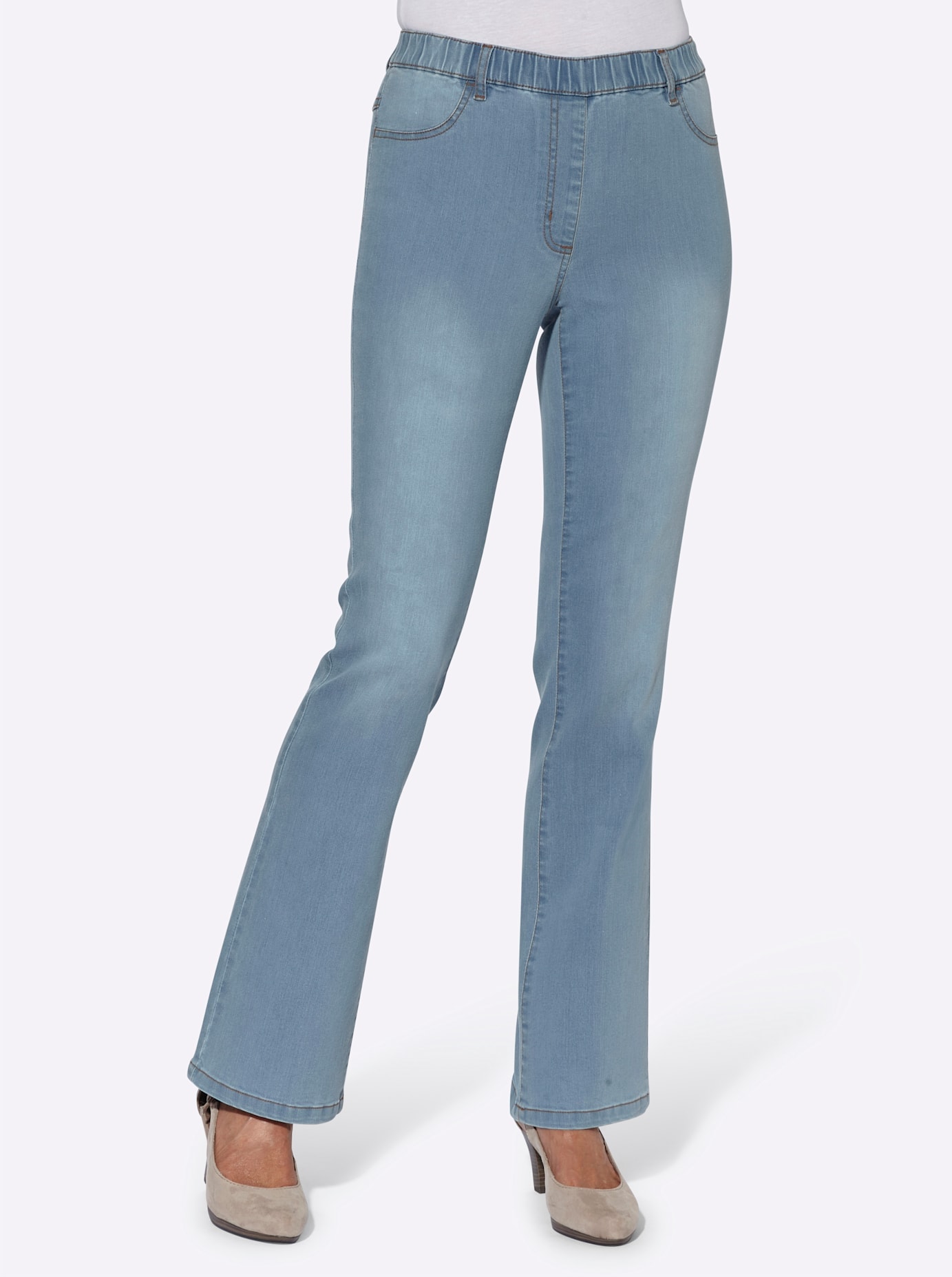 Classic Basics Bootcut-Jeans, (1 tlg.)