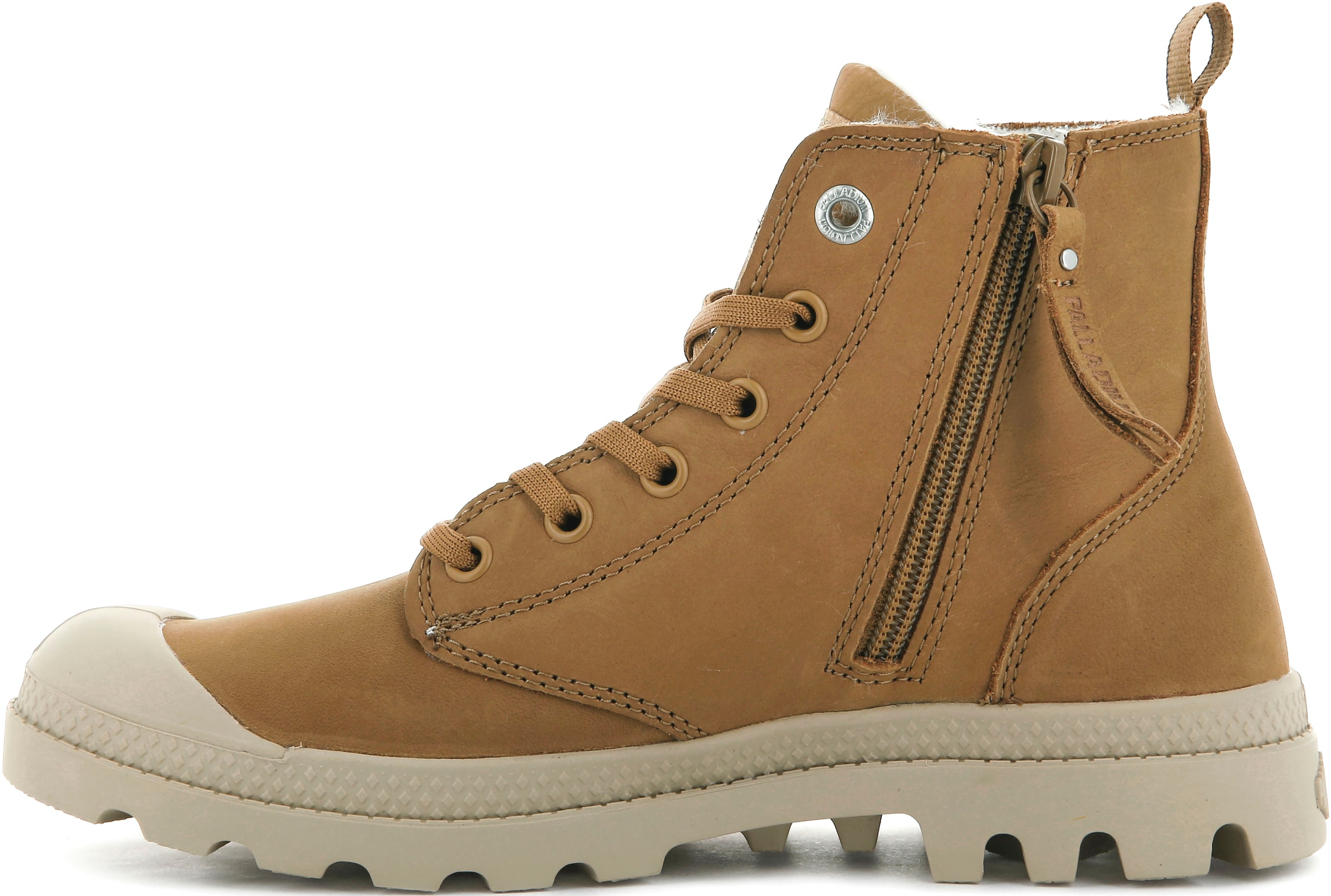 Palladium Schnürboots »PAMPA HI ZIP WL«, gefüttert