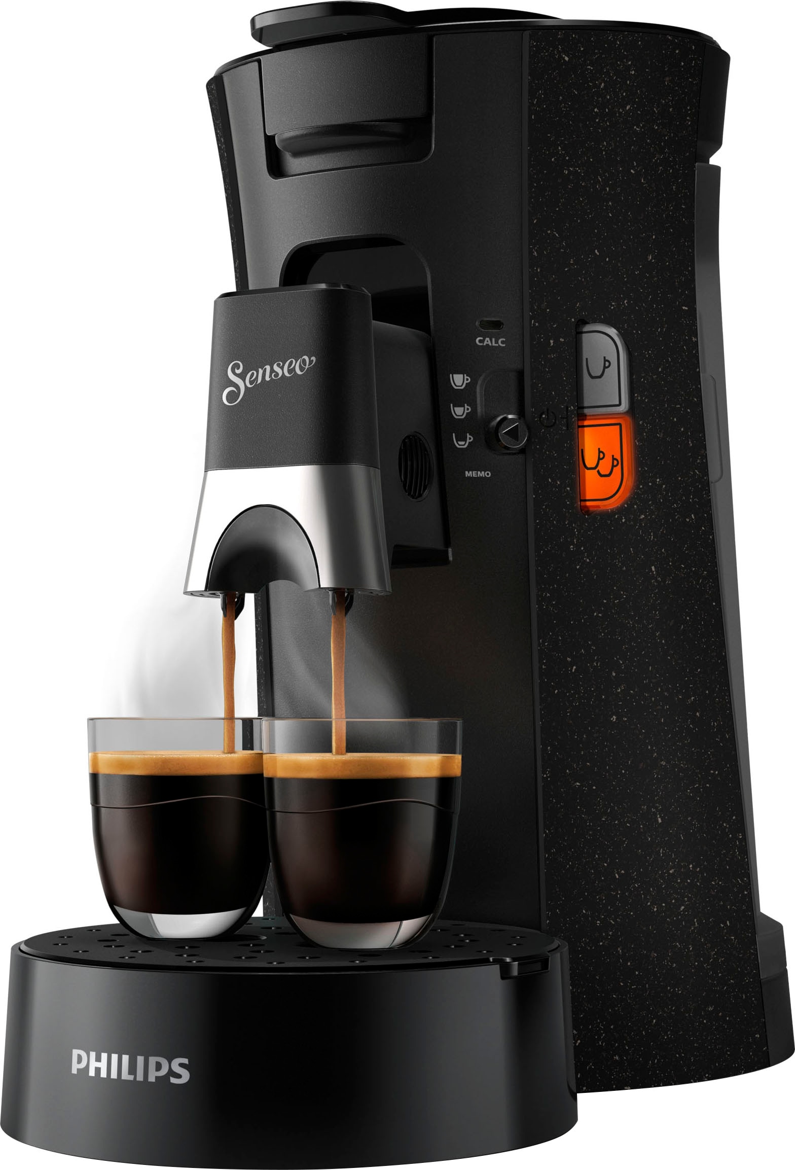XXL Jahren ECO Wert von CSA240/20«, 14 schwarz inkl. € im UVP, Senseo 3 »Select - Garantie mit Philips Kaffeepadmaschine Gratis-Zugaben