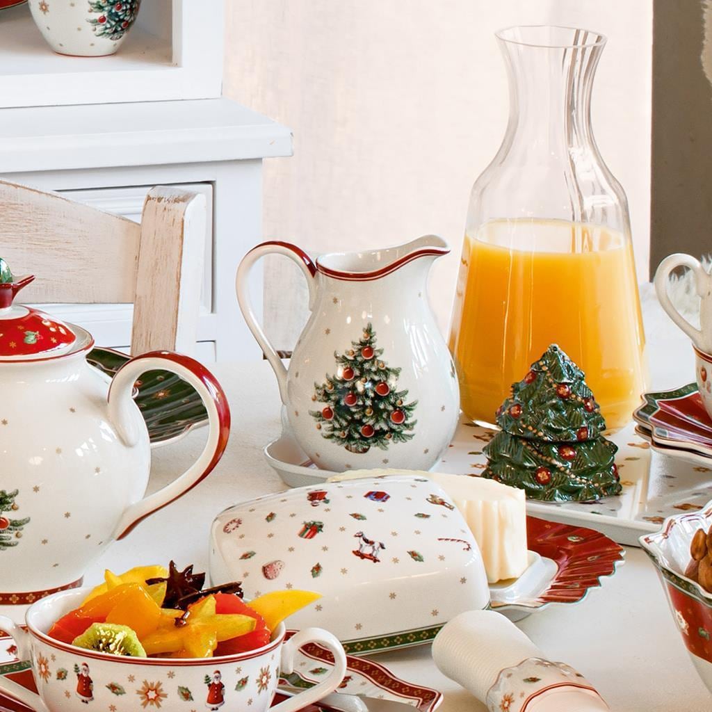Villeroy & Boch Teekanne »Kaffeezubehör-Set Toy's Delight 3er Set bunt« 0 l 3 Stk. tlg. Mikrowellengeeignet