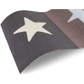 Primaflor-Ideen in Textil Küchenläufer »STARS«, rechteckig, 6,5 mm Höhe, Motiv Sterne, rutschhemmend, waschbar, Küche