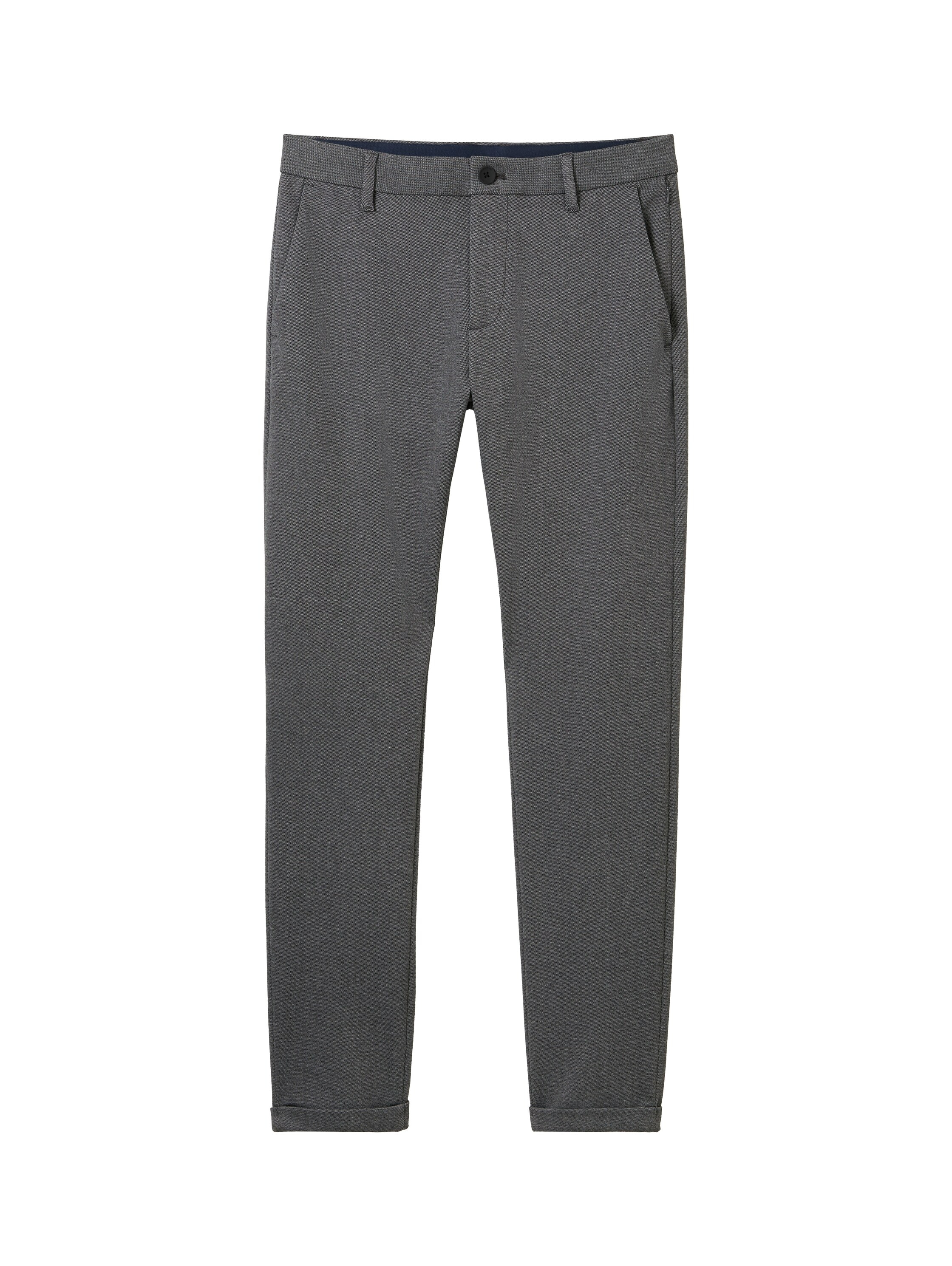 TOM TAILOR Chinohose  slim mit Viskose und Stretch