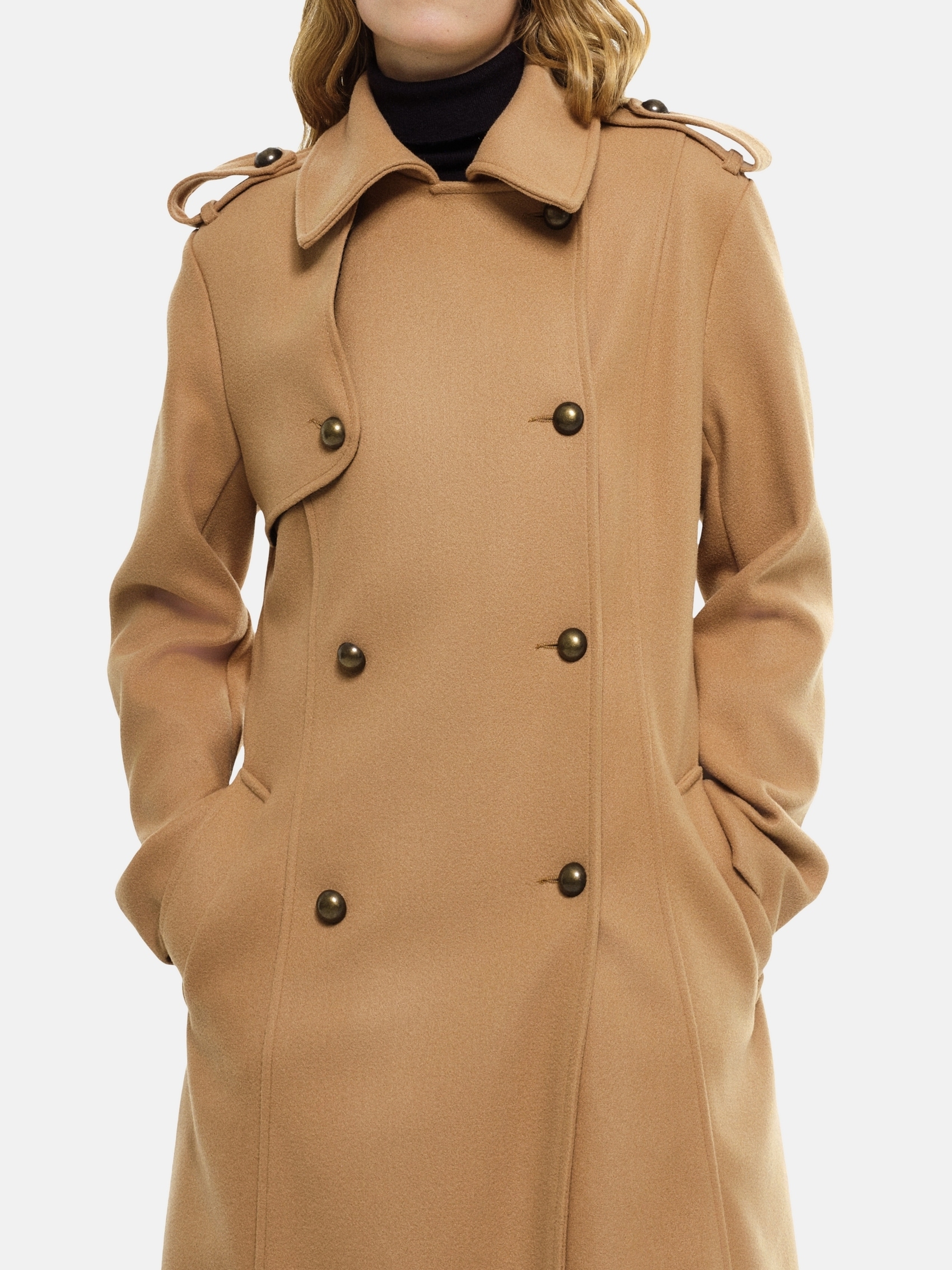 RICANO Trenchcoat »Mantel Simona« Handgefertigt, Made in Italy