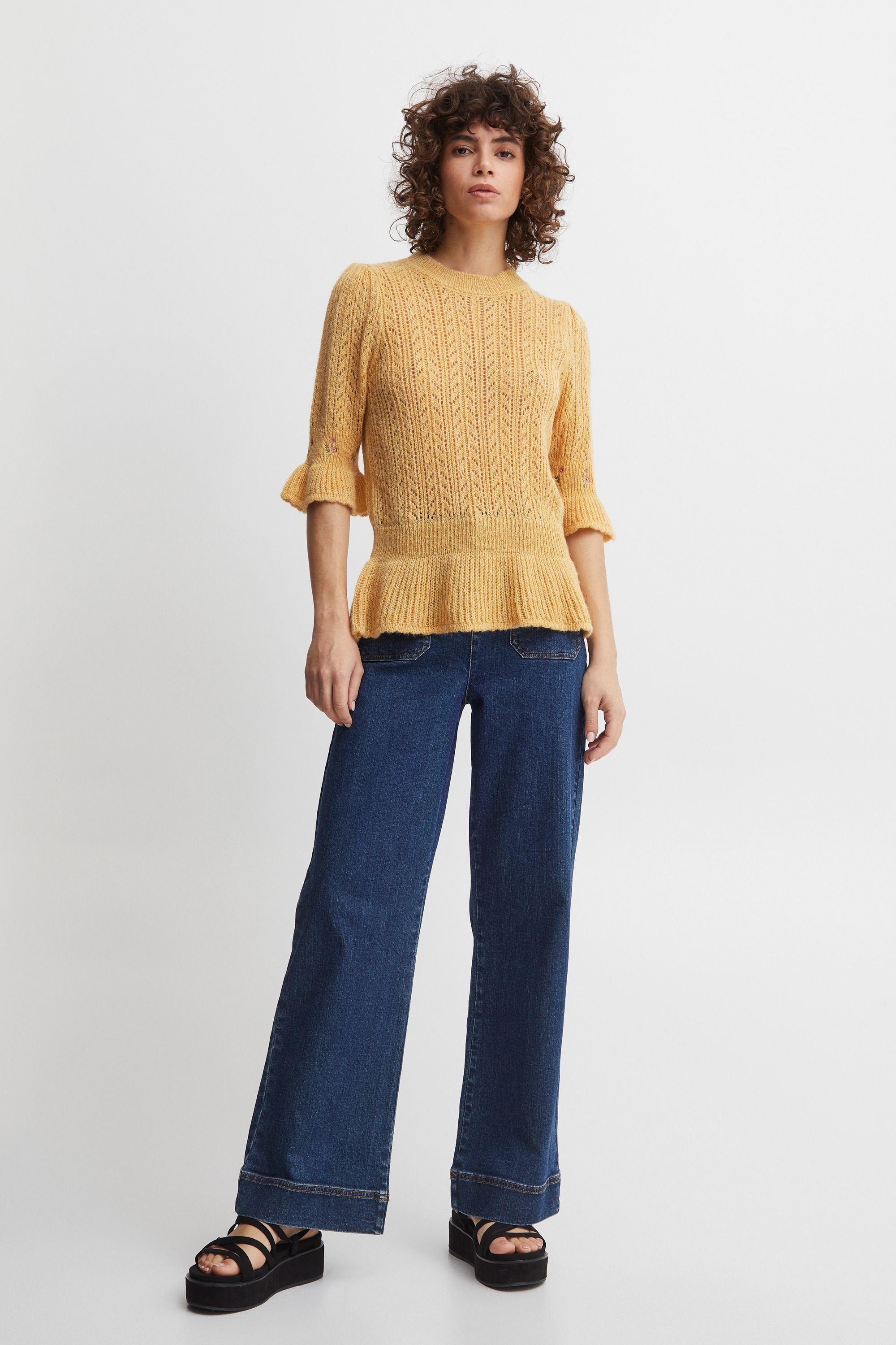 ATELIER RÊVE Strickfleece-Pullover »Strickpullover IRHille«