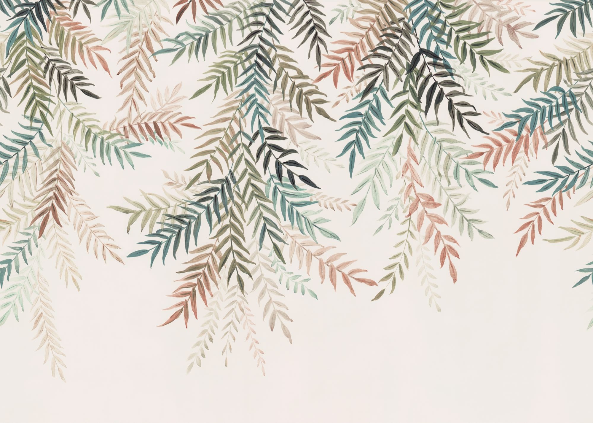 Komar Fototapete »Vlies Fototapete - Éventail de Couleurs - Größe 350 x 250 cm« Motiv | bedruckt glatt