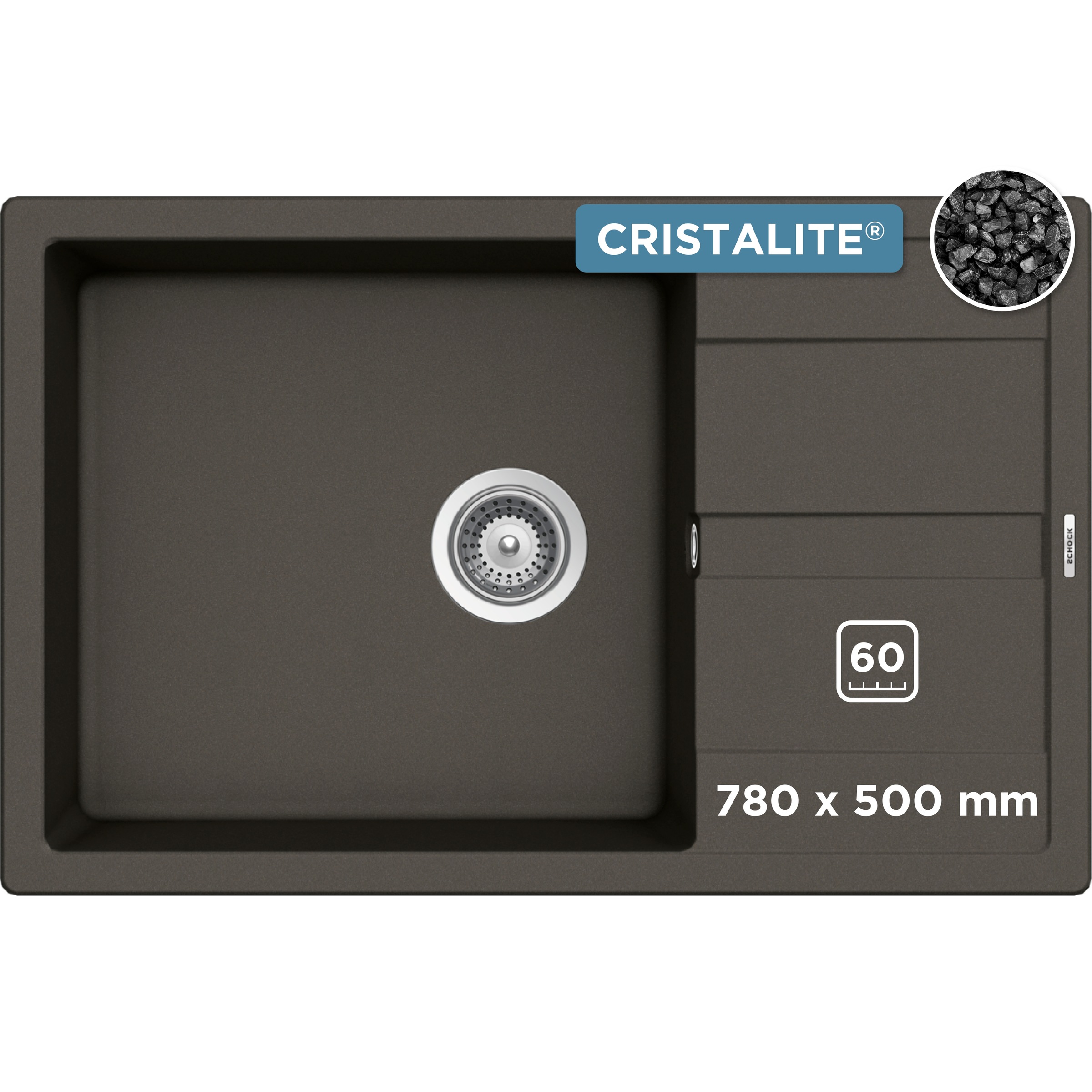 Schock Granitspüle "Manhattan D-100LS"