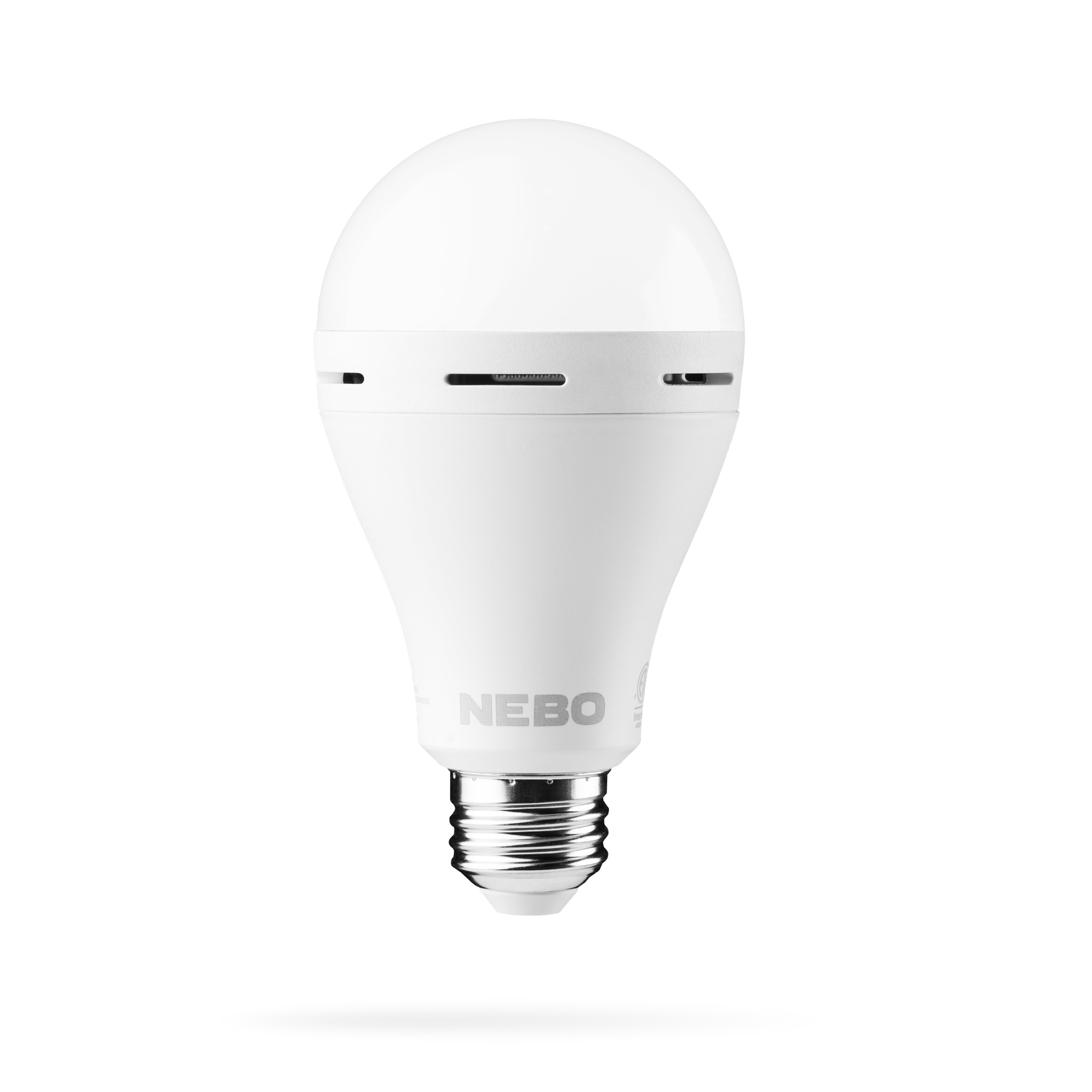 NEBO LED-Leuchtmittel »BLACKOUT BACKUP™«, E27, Warmweiß, bis zu 12 Std. Notbeleuchtung dank Akku