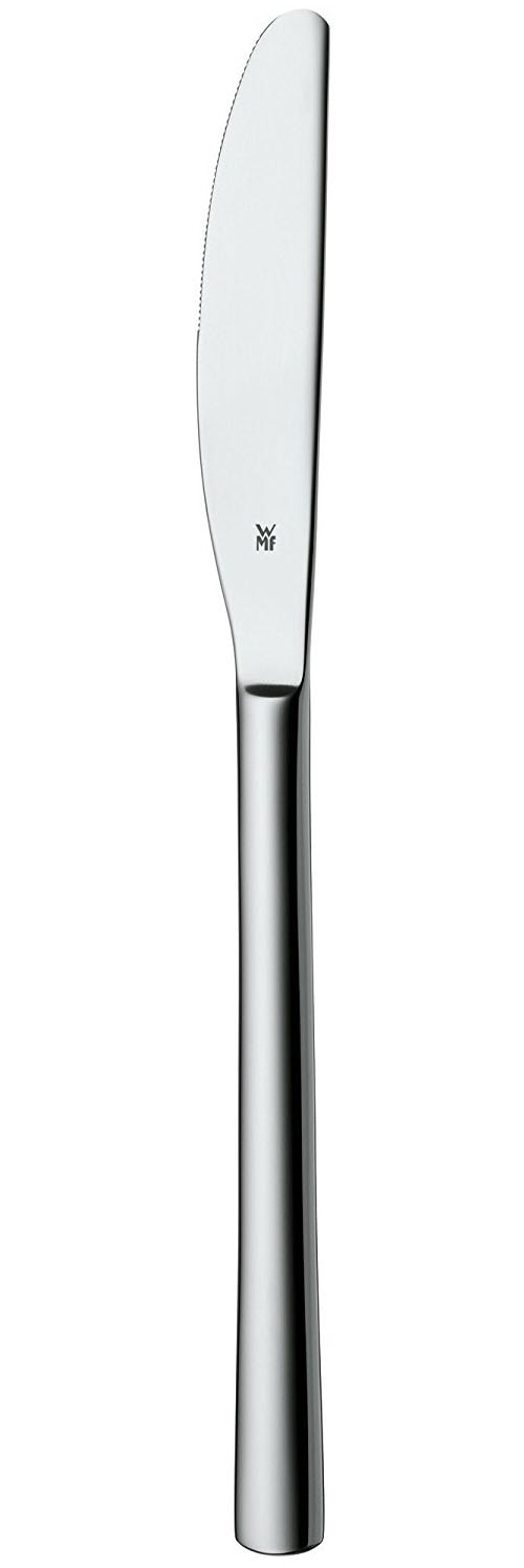 WMF Besteck-Set »Palermo« Monobloc-Messer, ergonomisch, geschmiedete Messer, Wellenschliff