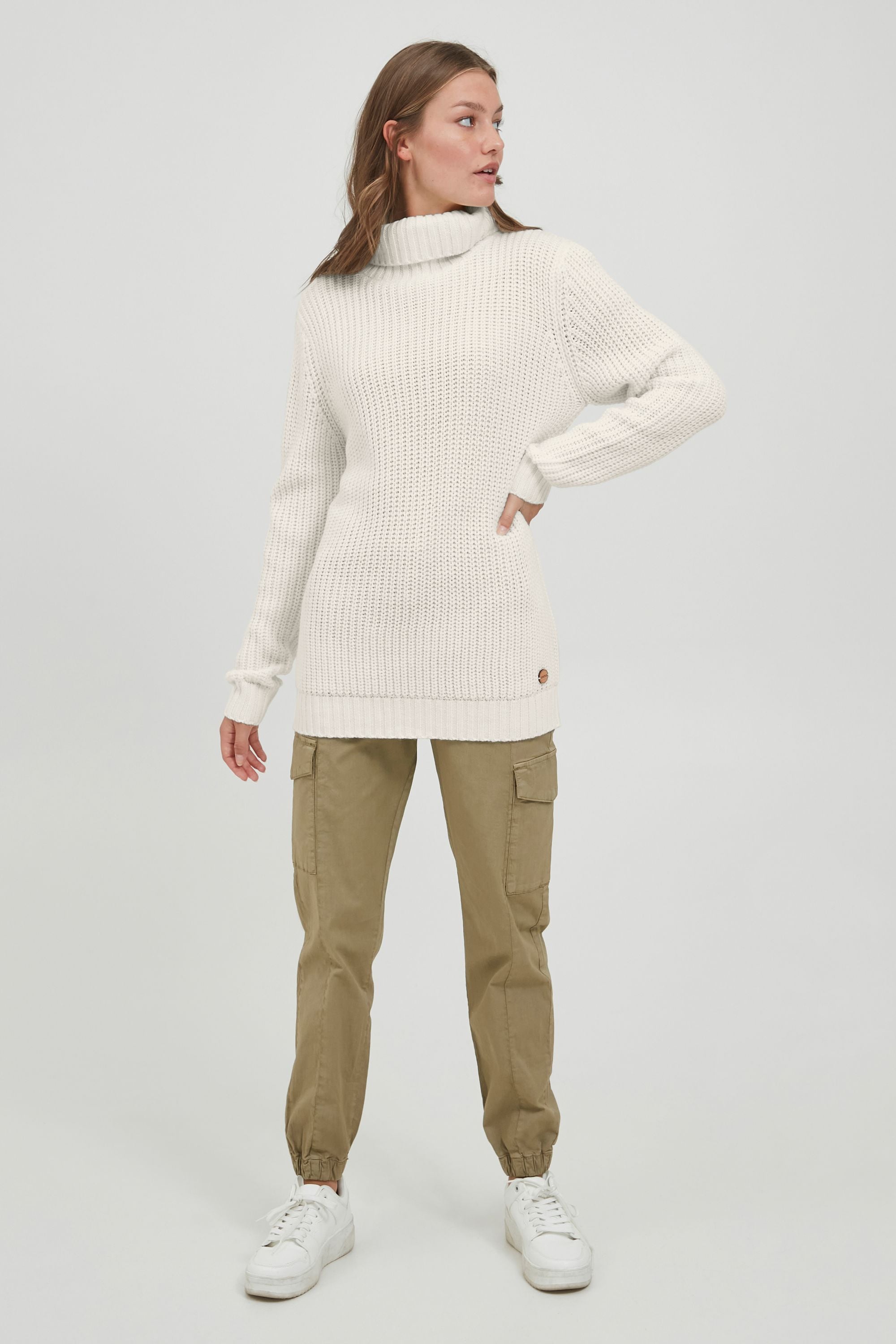OXMO Strickfleece-Pullover »Strickpullover OXNanna«
