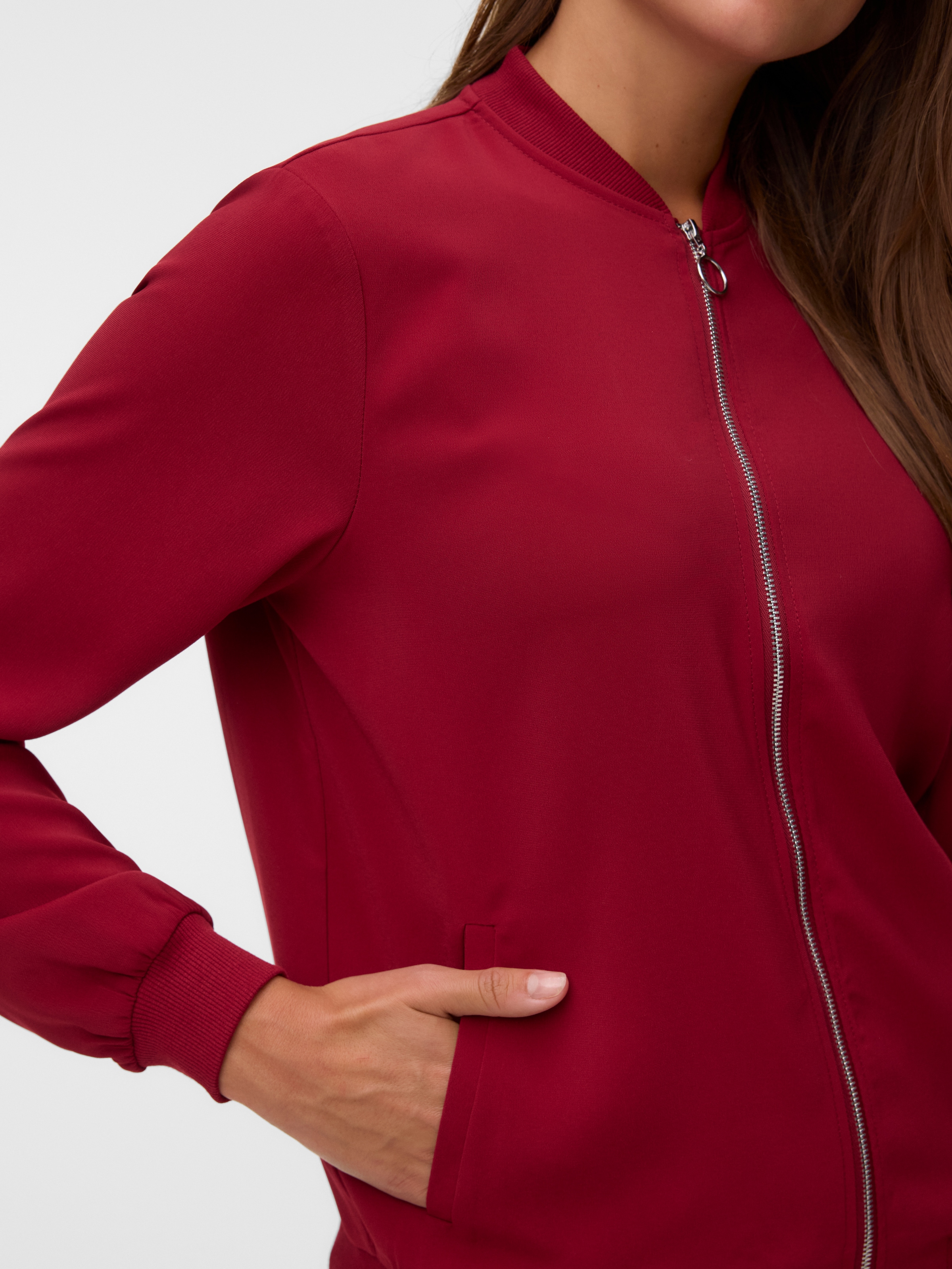 Vero Moda »VMCOCO L/S BOMBER NOOS« Materialmix