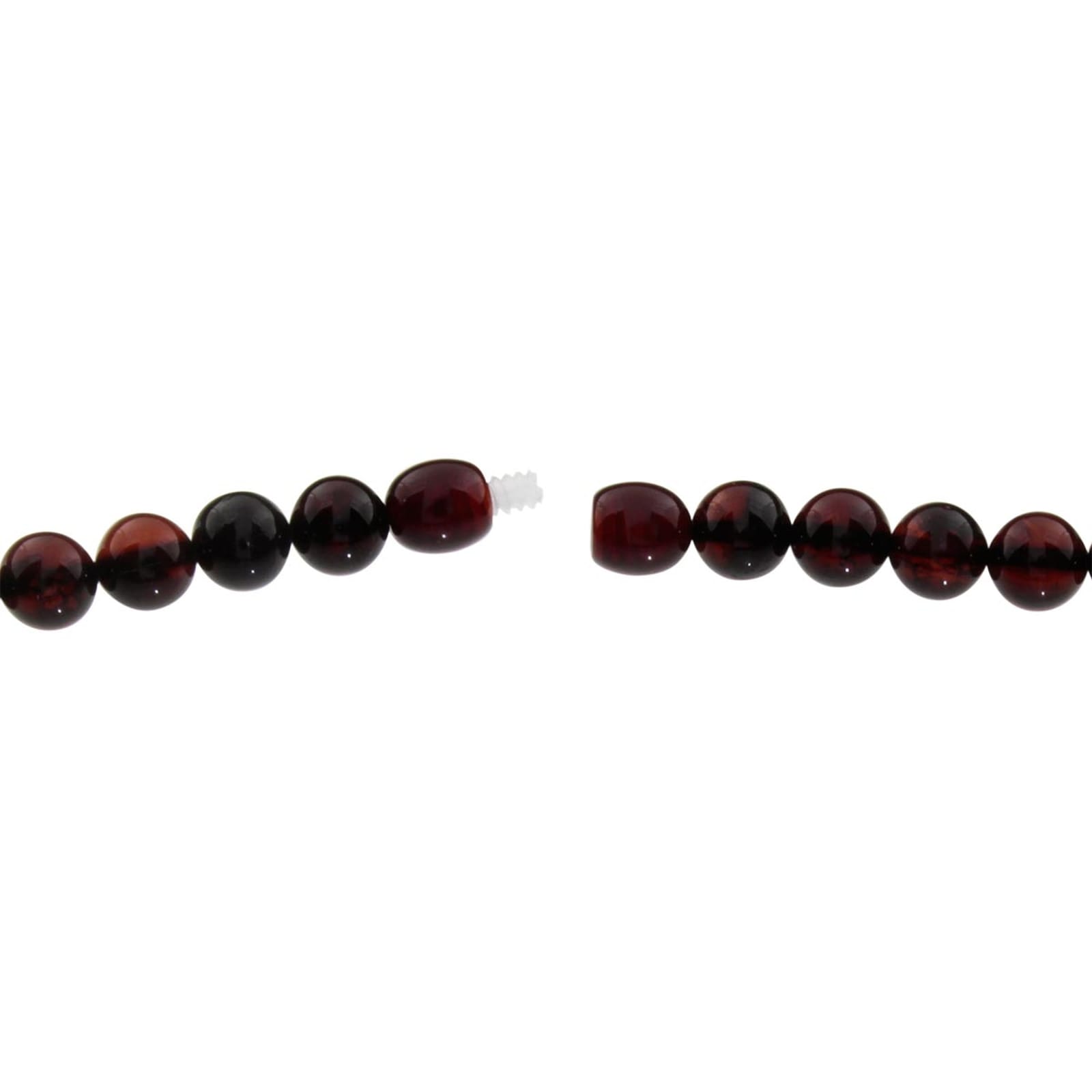 OSTSEE-SCHMUCK Kette ohne Anhänger »- Kugel 8 mm - Bernstein - ,«