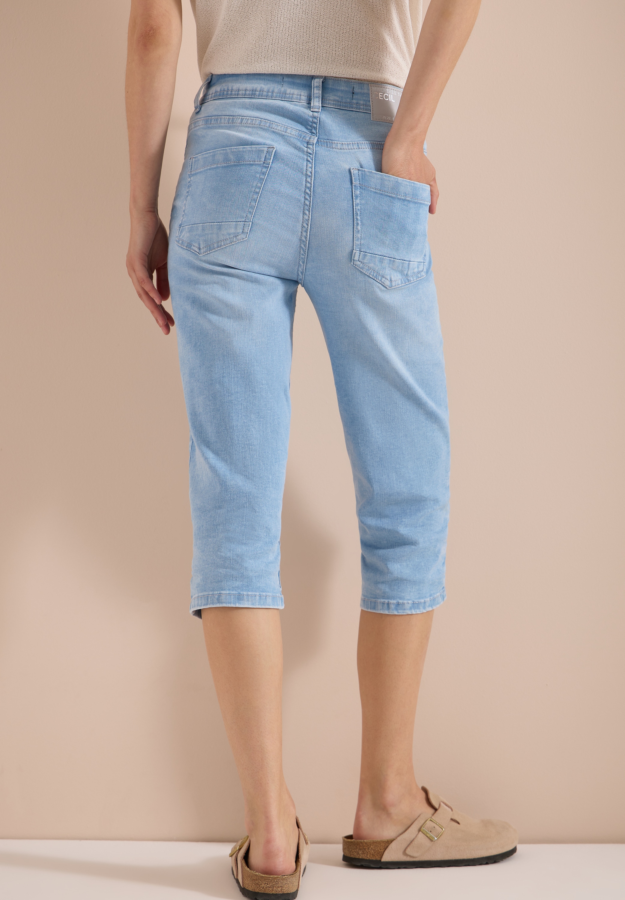 Cecil Caprijeans »Style Toronto« Slim Leg Jeans im Slim Fit/ mit Stretch