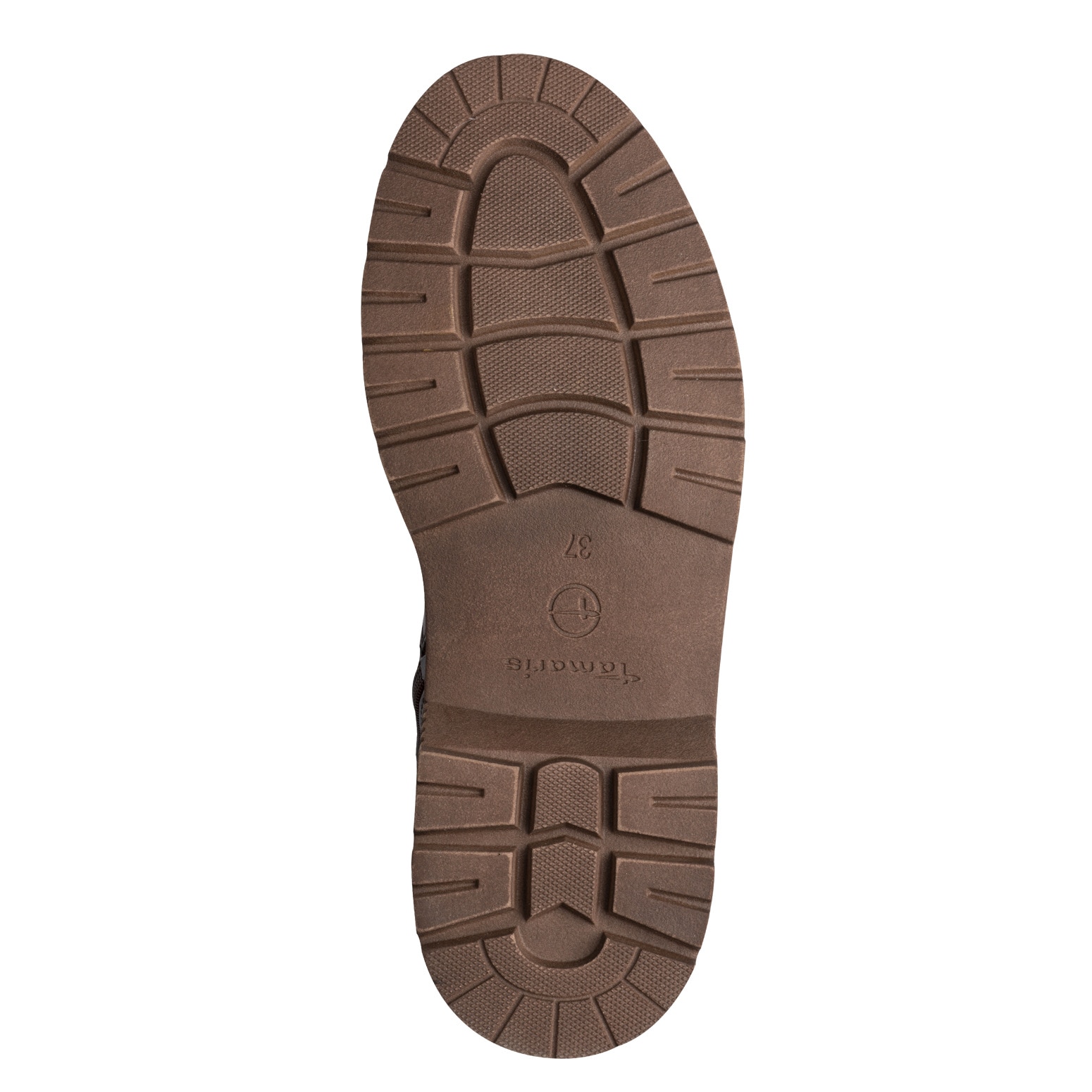 Tamaris Schnürboots  , Blockabsatz, Schnürstiefelette in angesagter Used Optik