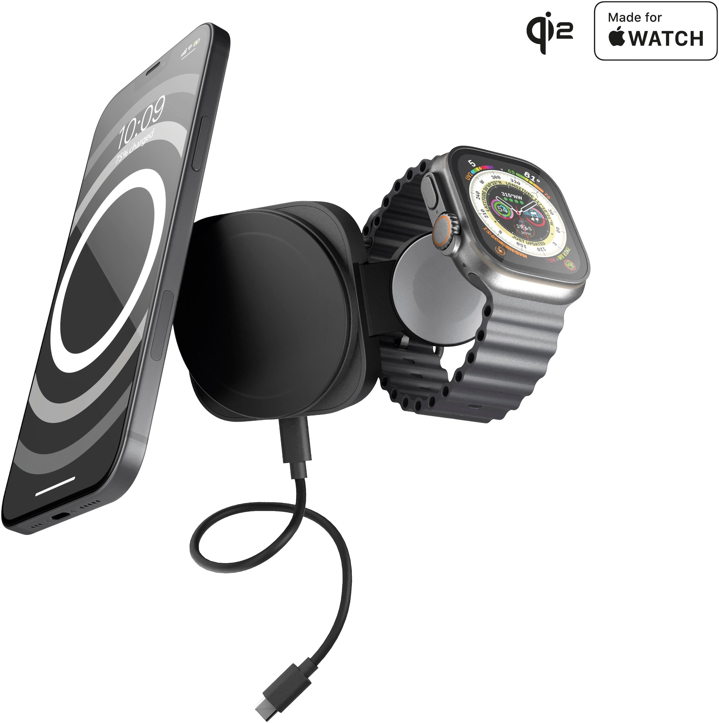 Zens Ladestation »Travel Charger Pro 2«