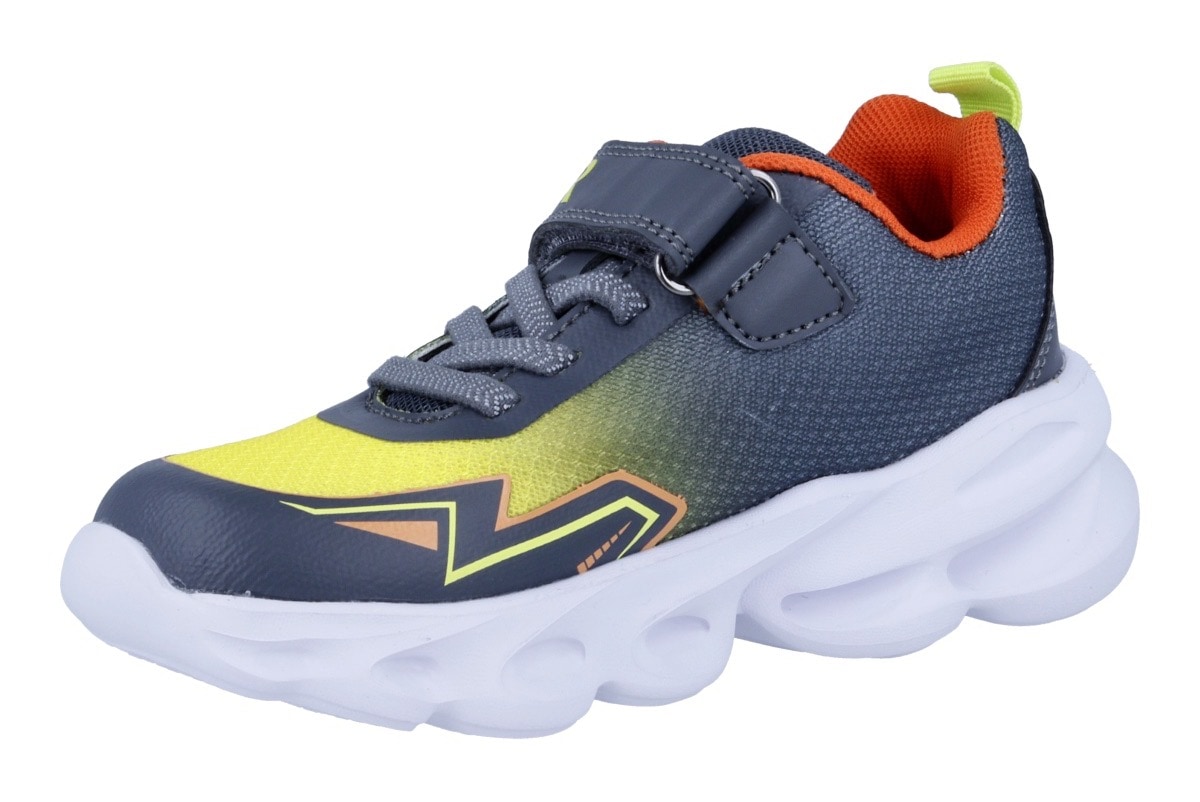 Richter Slip-On Sneaker »Maris (Blinki)«  Klettschuh mit Blinkfunktion, Größenschablone zum Download, mit WMS