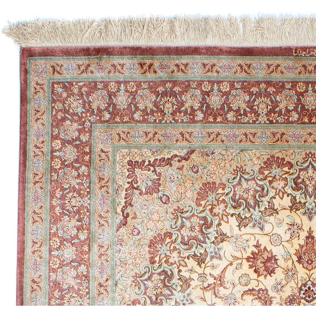 morgenland Orientteppich »Perser - Ghom - 238 x 159 cm - beige«, rechteckig