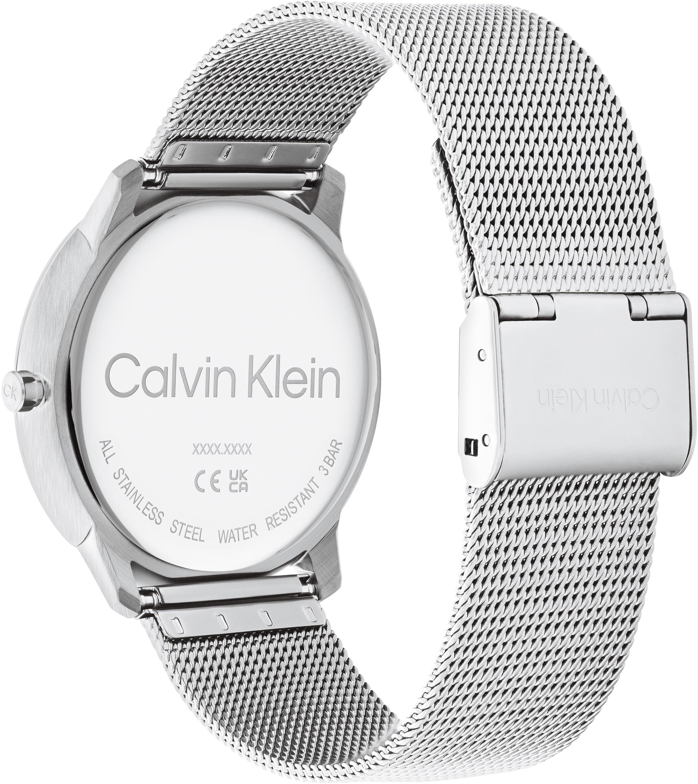 Calvin Klein Quarzuhr »Iconic Mesh 40 mm, auf bestellen Rechnung 25200031«