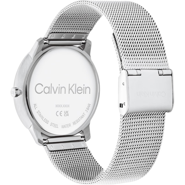 Calvin Klein Quarzuhr »Iconic Mesh 40 mm, 25200031« auf Rechnung bestellen
