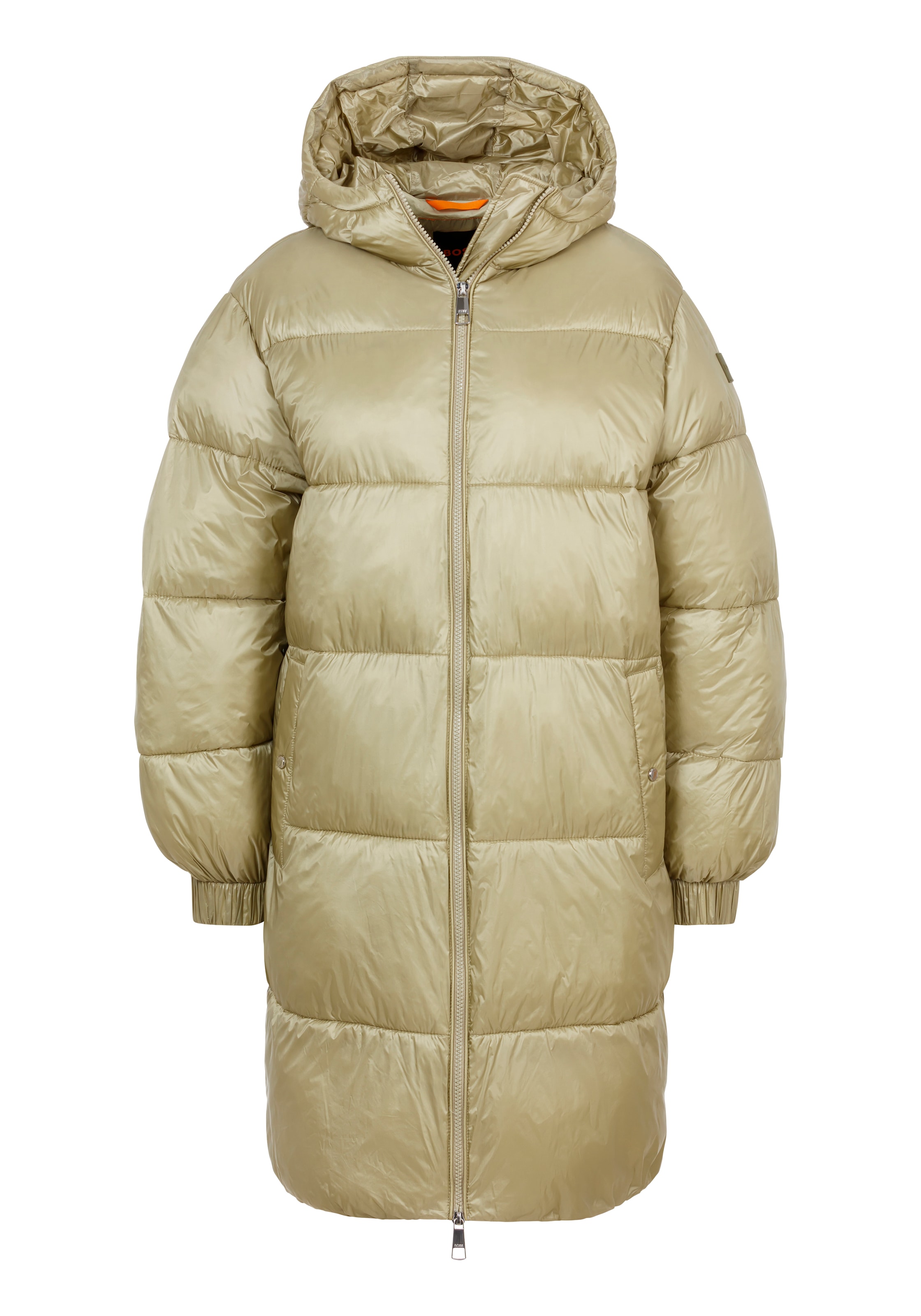 BOSS ORANGE Outdoorjacke »Padilo Premium Damenmode«, mit Kapuze, mit Kapuze