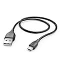 Hama USB-Kabel »Micro USB Ladekabel für Tablets und Handy eBooks, 1,5 m, schwarz«, USB Typ A-USB Micro-B, 150 cm