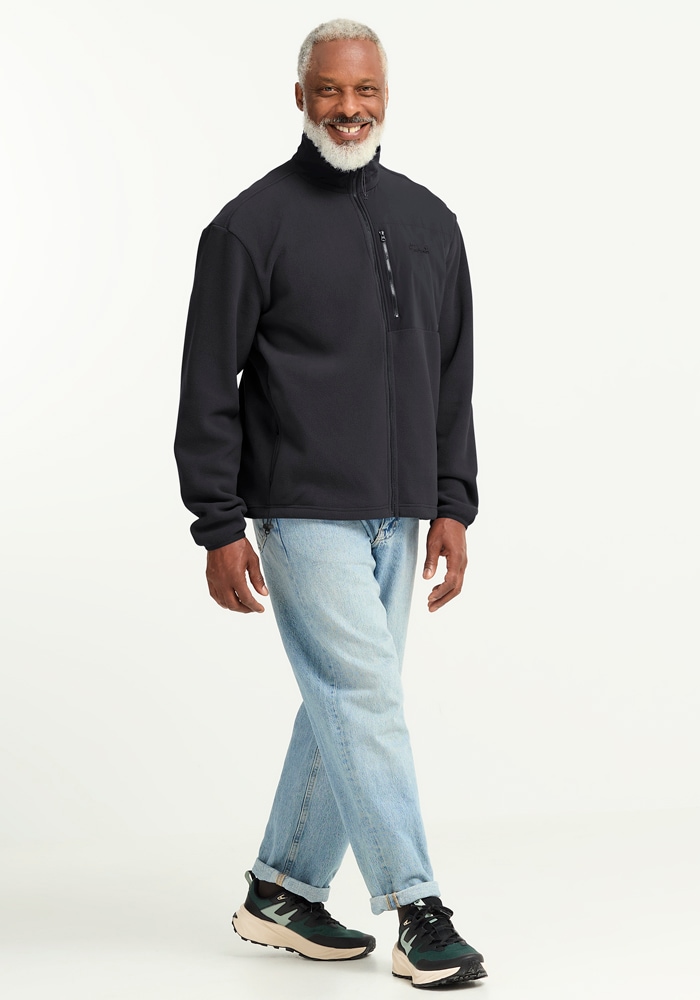 Jack Wolfskin Fleecejacke »SUMETRO FZ M« Atmungsaktiv, leicht, Übergangsjacke