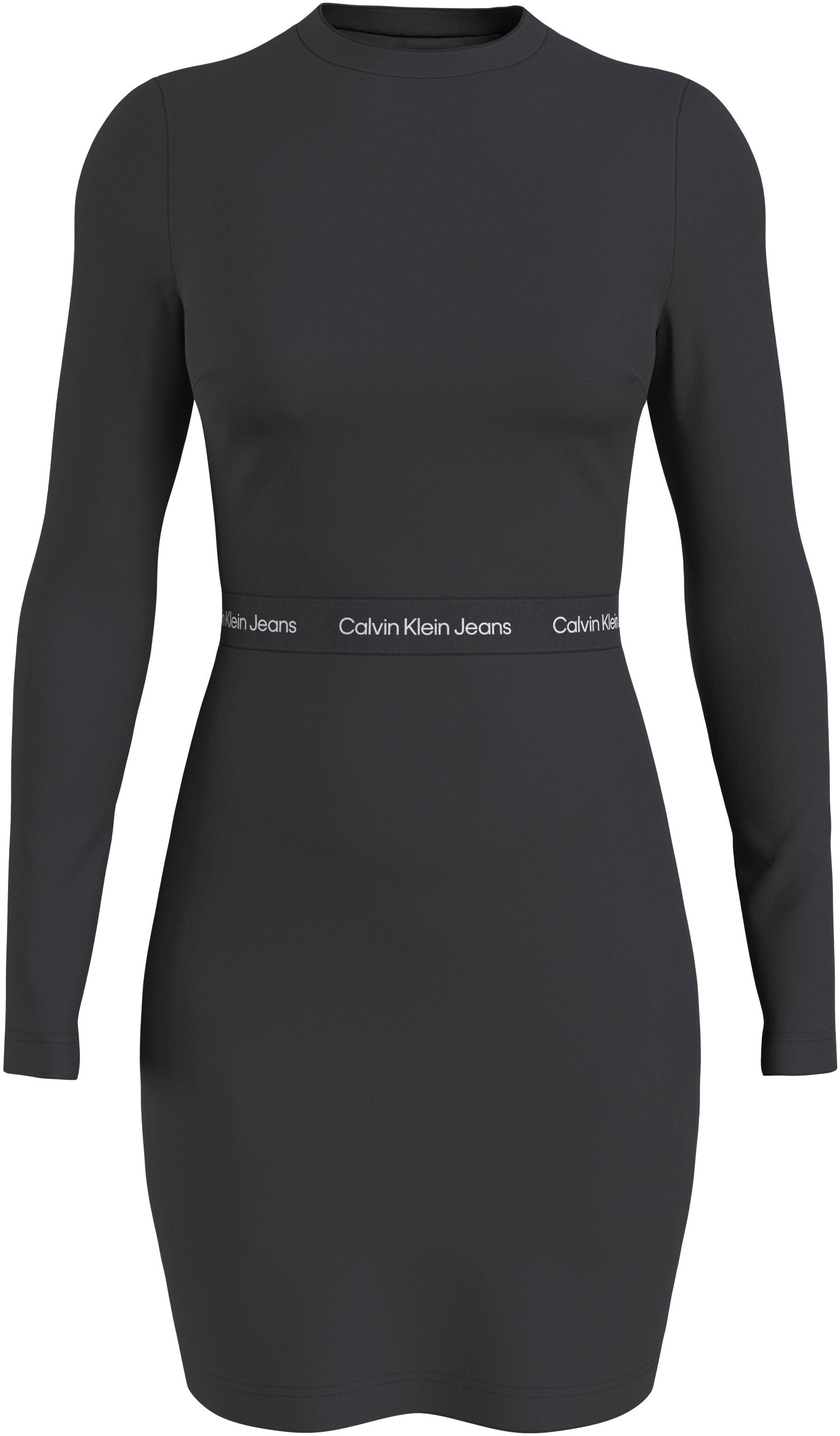 Calvin Klein Jeans Jerseykleid »LOGO ELASTIC MILANO LS DRESS« bei ♕