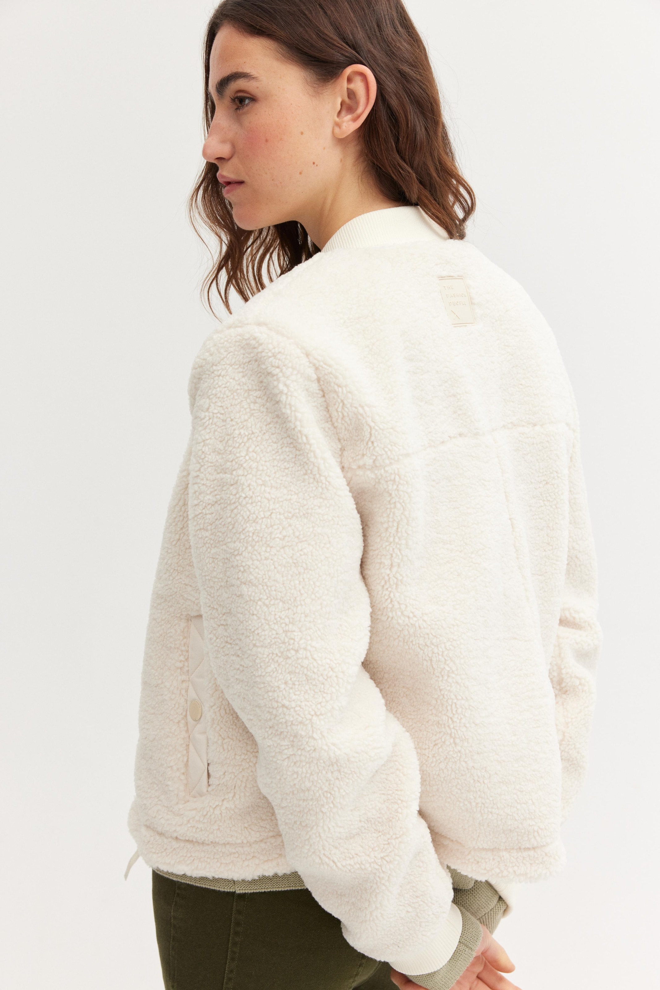 THE FASHION PEOPLE Plüschjacke