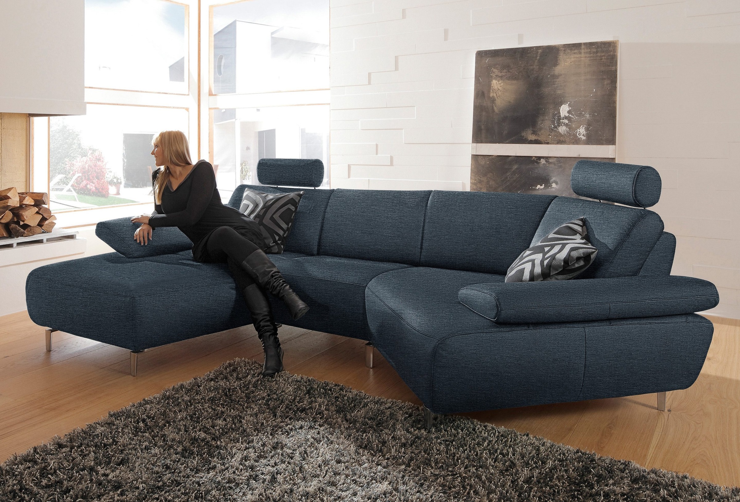 ADA premium Wohnlandschaft »Rooney«, wahlweise mit Schweberelax-Funktion kaufen