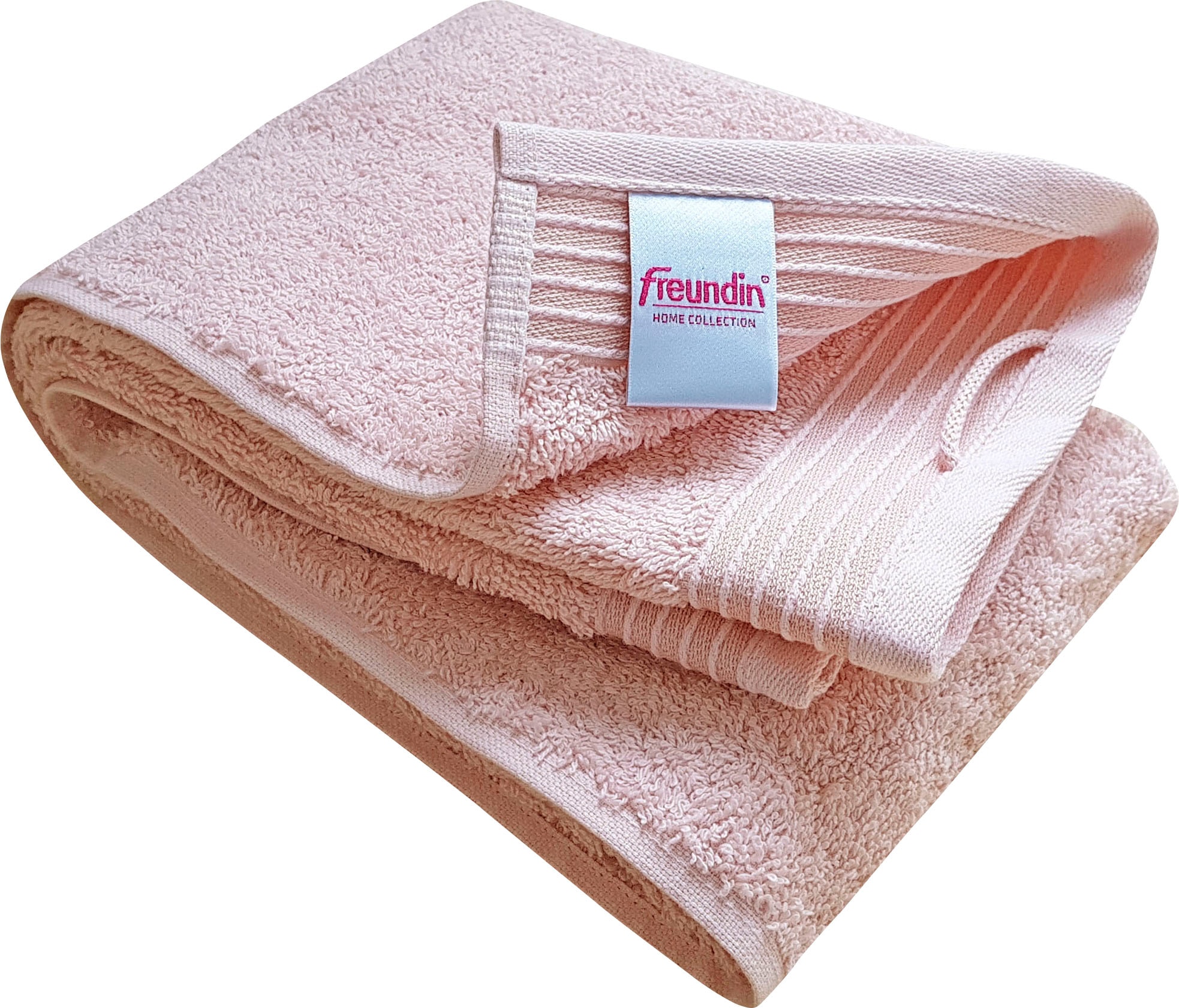 freundin Home Collection Handtücher »Freundin Home Handtücher«, (2 St.),  mit geflochtener Kordel zum Aufhängen online kaufen | Badetücher