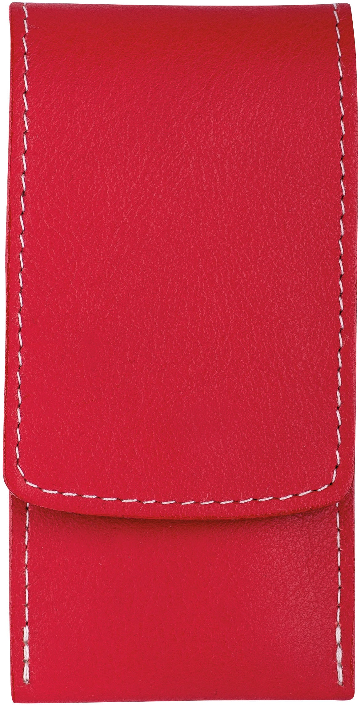 ERBE Maniküre-Etui »ERBE Maniküre Set Taschen-Etui Serie "Travel", rot, 3-tlg.«, (Set, 3 tlg.), Echtleder, rostfreie Instrumente, Hergestellt in Solingen/Deutschland